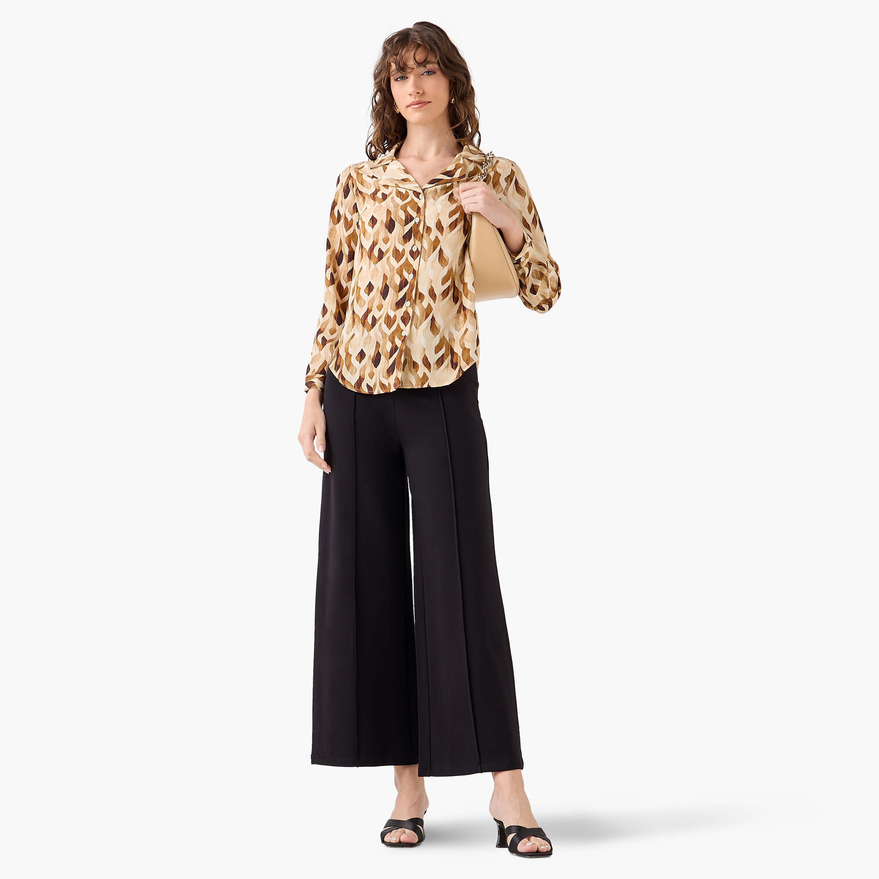 Shirt with Notch Collar-women-clothing-shirtsandblouses-shirts-image-3