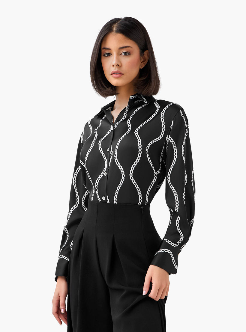 Printed Long Sleeves Shirt with Button Closure-women-clothing-shirtsandblouses-shirts-image-3