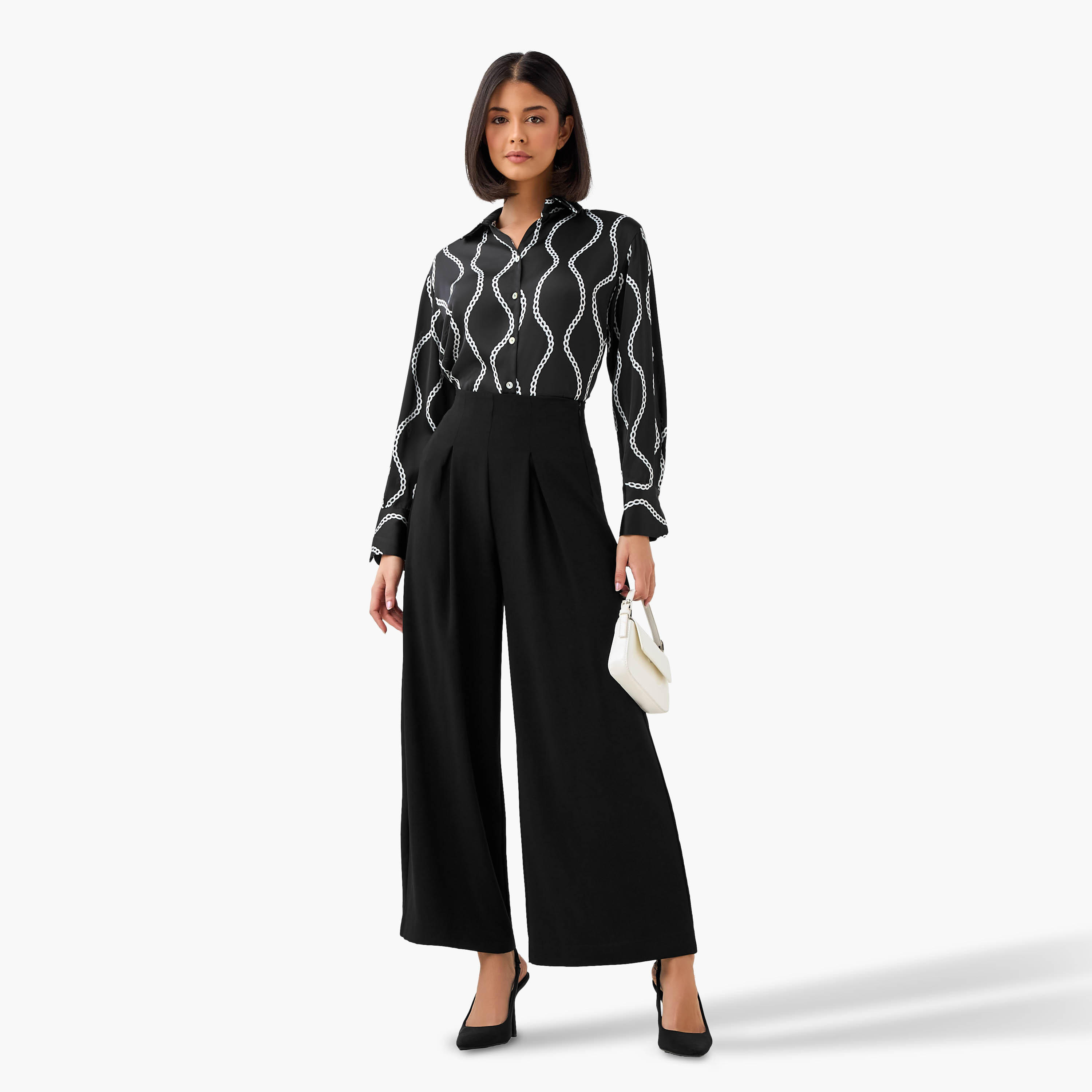Printed Long Sleeves Shirt with Button Closure-women-clothing-shirtsandblouses-shirts-image-4
