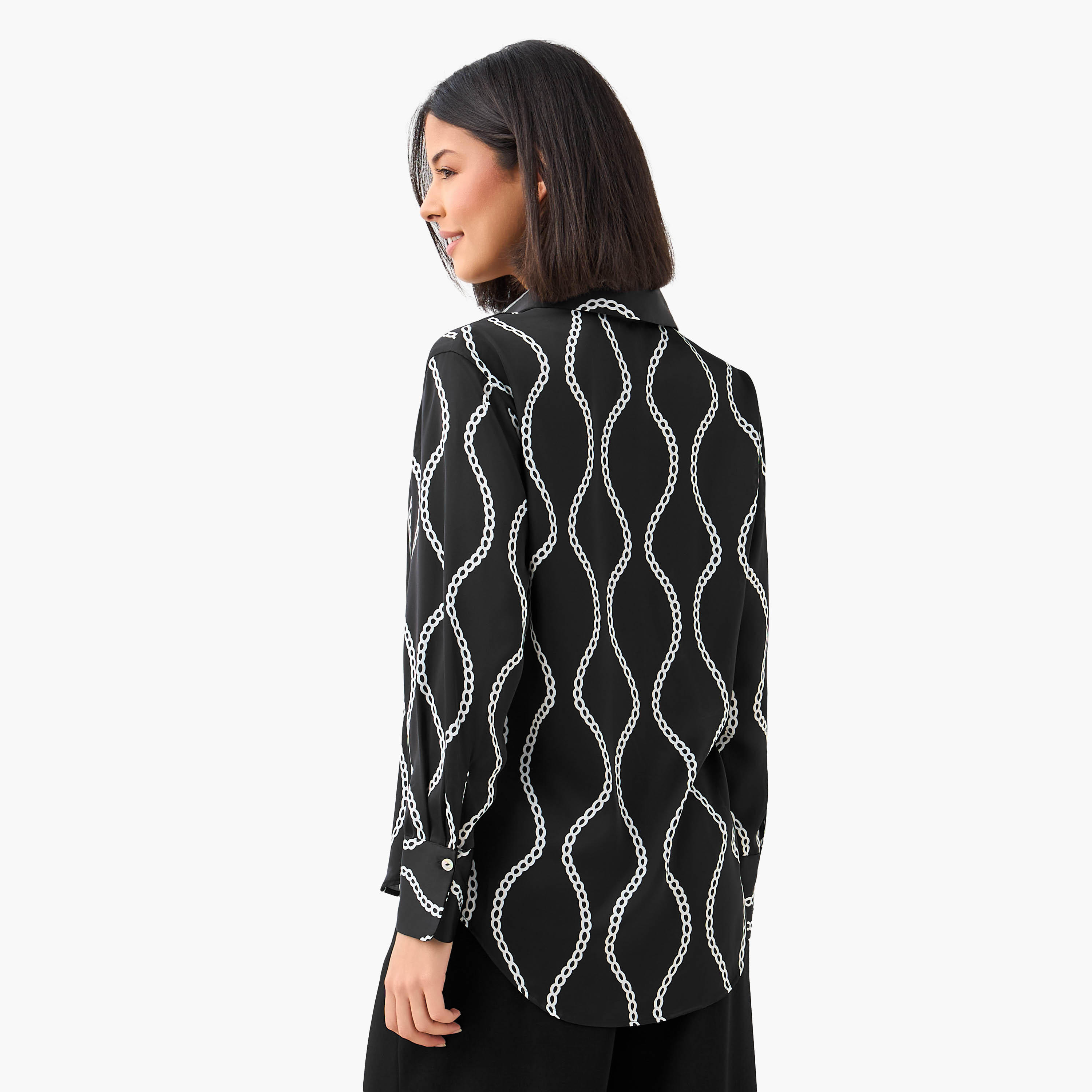 Printed Long Sleeves Shirt with Button Closure-women-clothing-shirtsandblouses-shirts-image-5