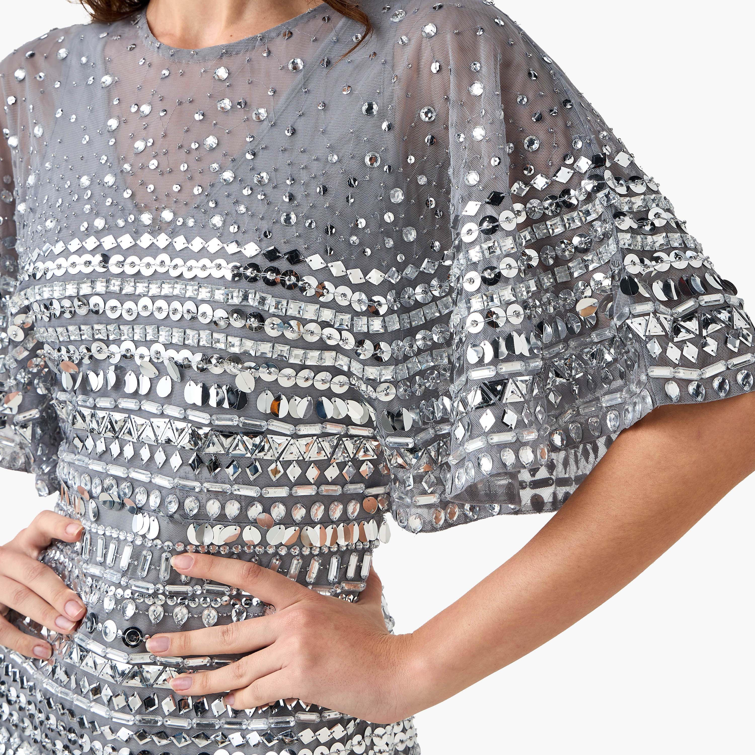 فستان سهرة ماكسي بقصّة إيه لاين مزين بالترتر-women-clothing-dresses-image-2
