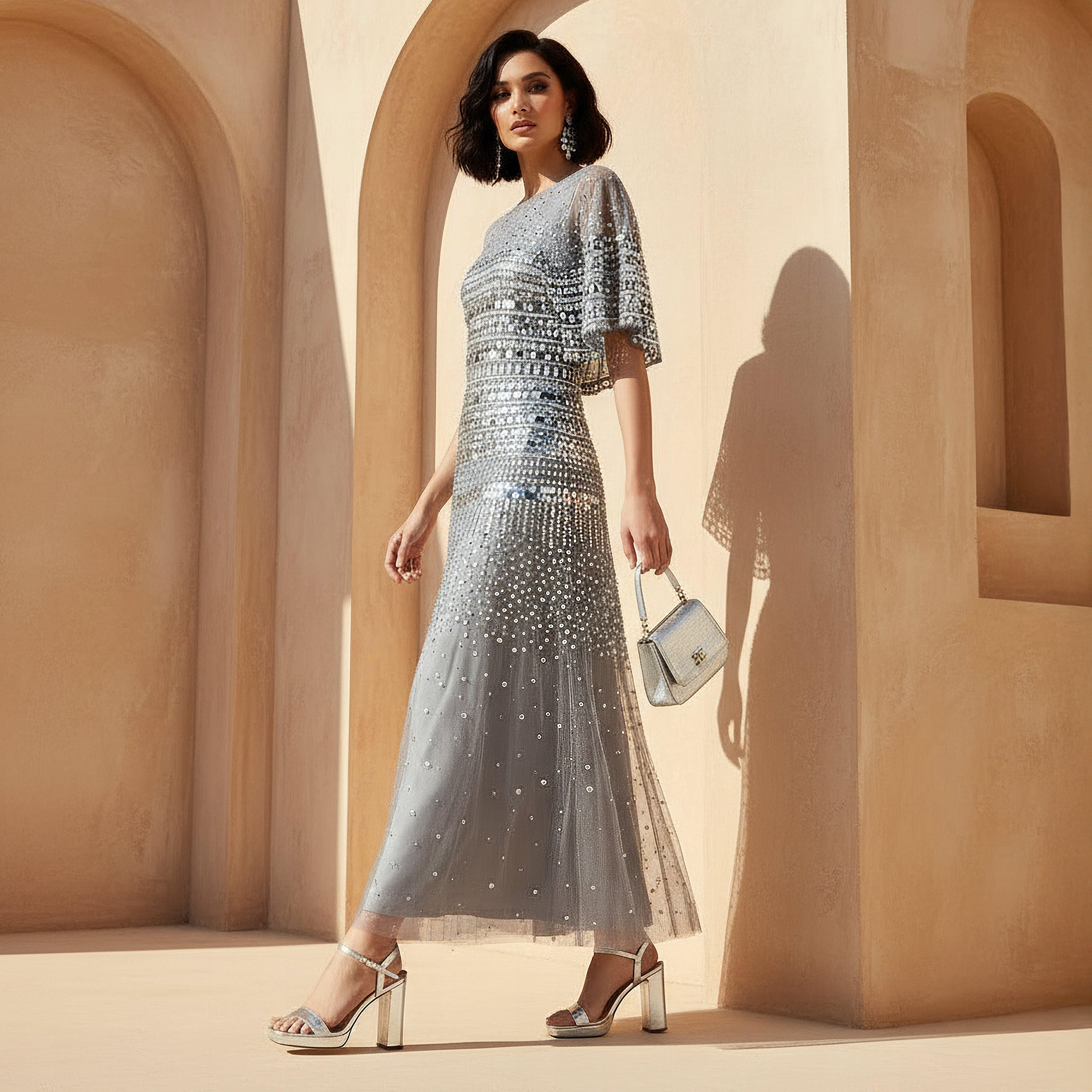فستان سهرة ماكسي بقصّة إيه لاين مزين بالترتر-women-clothing-dresses-image-3