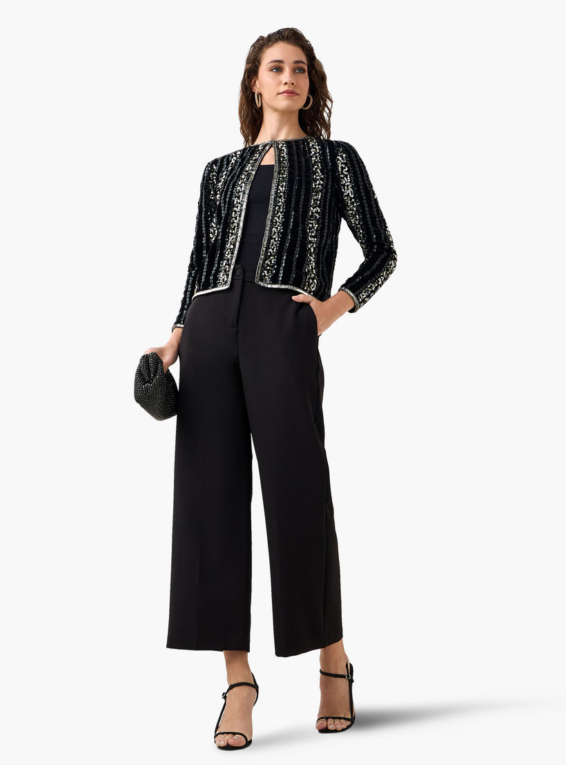 جاكيت مفتوح من الأمام بتزيينات ترتر-women-winterwear-coatsandjackets-jackets-image-3