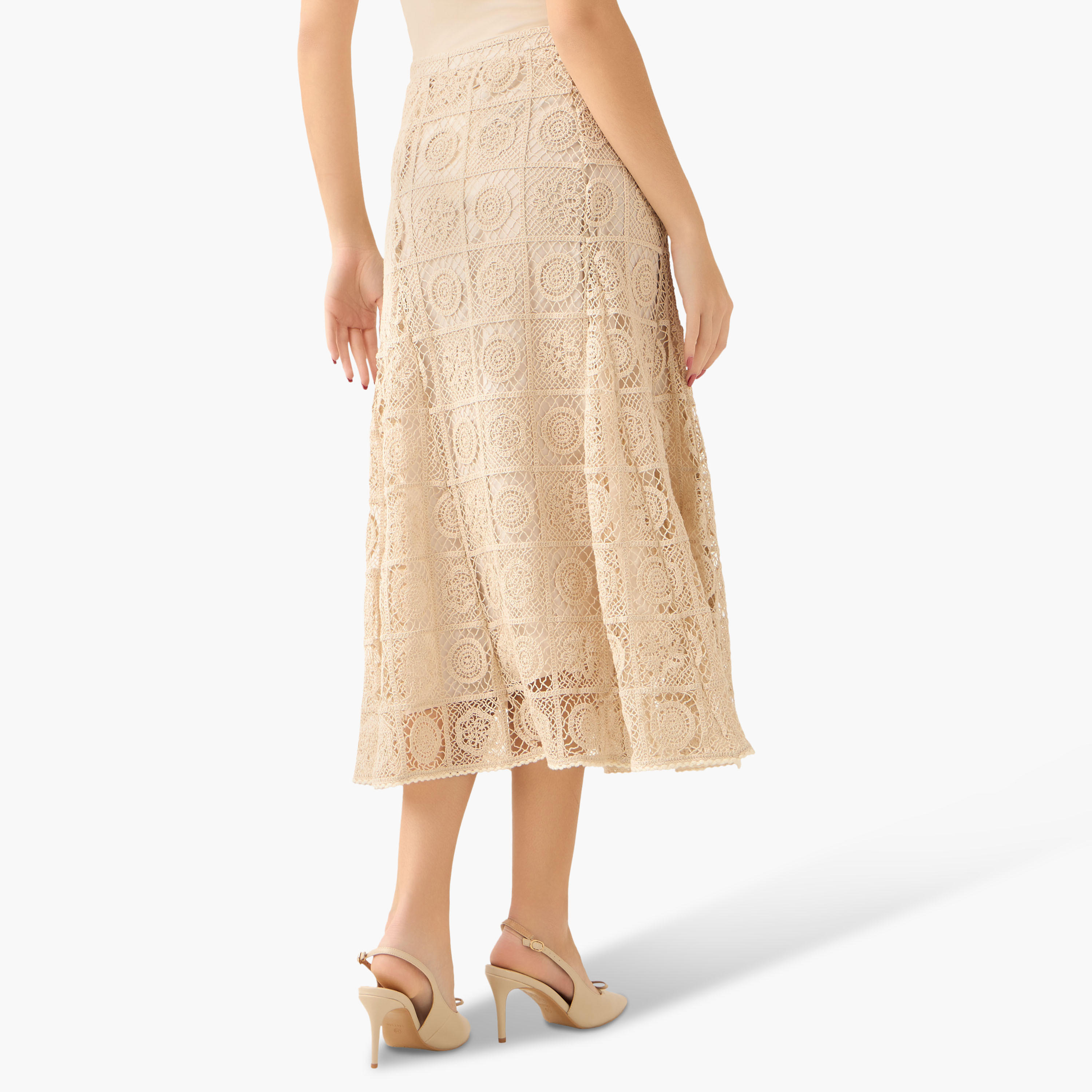 تنورة كروشيه إيه لاين ميدي-women-clothing-bottoms-skirts-image-3