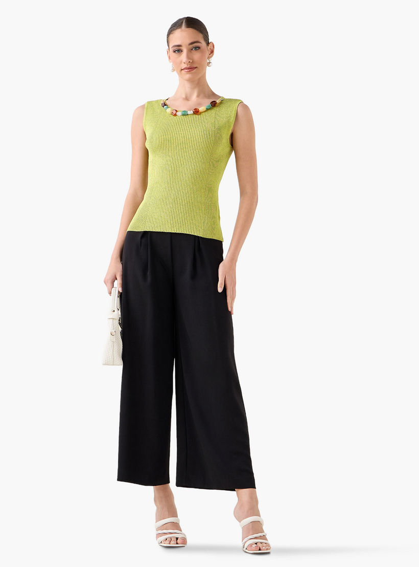 Regular Fit Tank Top with Embellishment-women-clothing-tshirts-image-5
