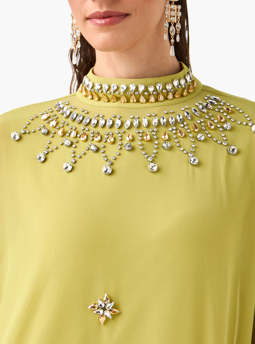 Midi Kaftan Dress with Embellished Detail-women-clothing-dresses-image-3