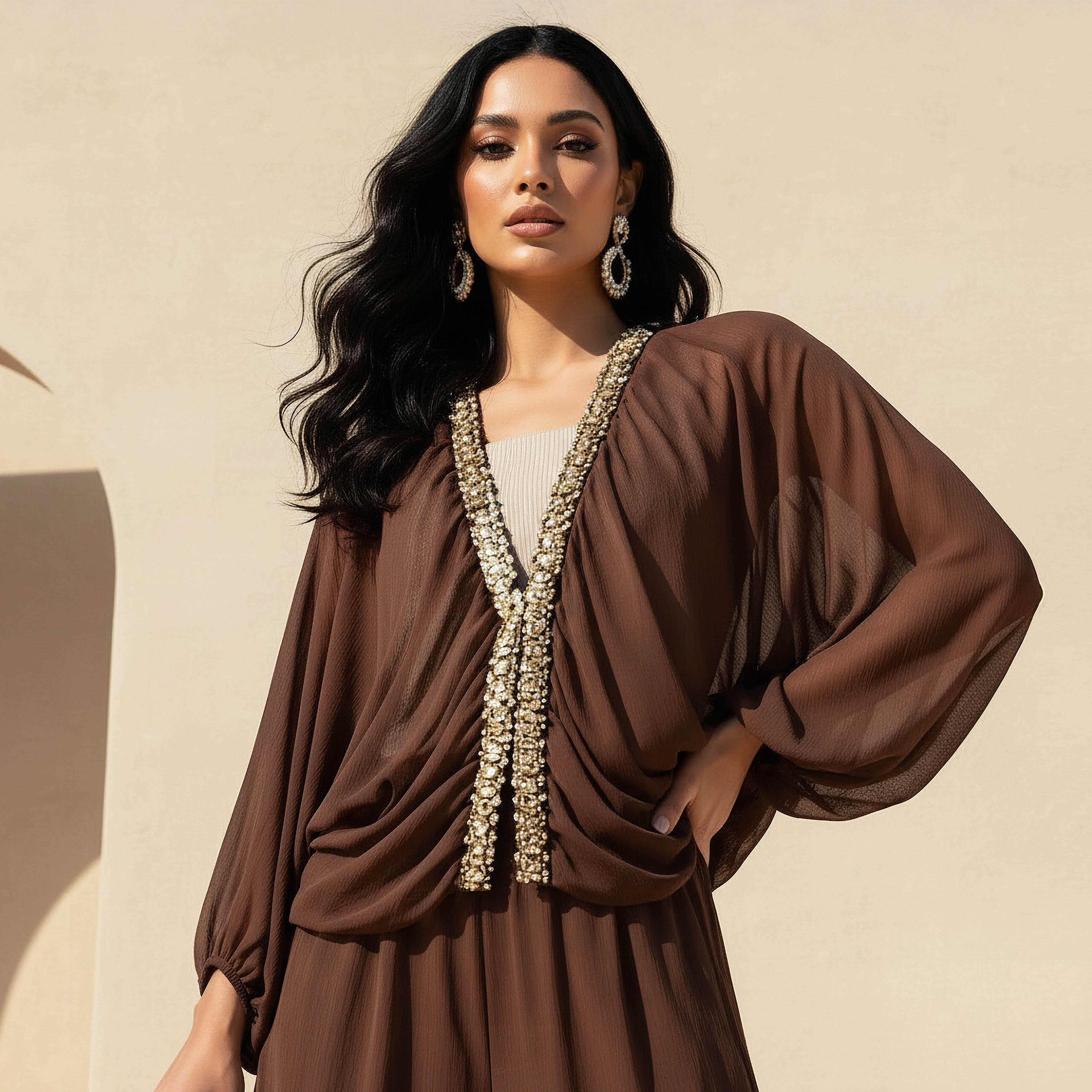 بلوزة شفافة مزيّنة-women-clothing-coordsets-image-7