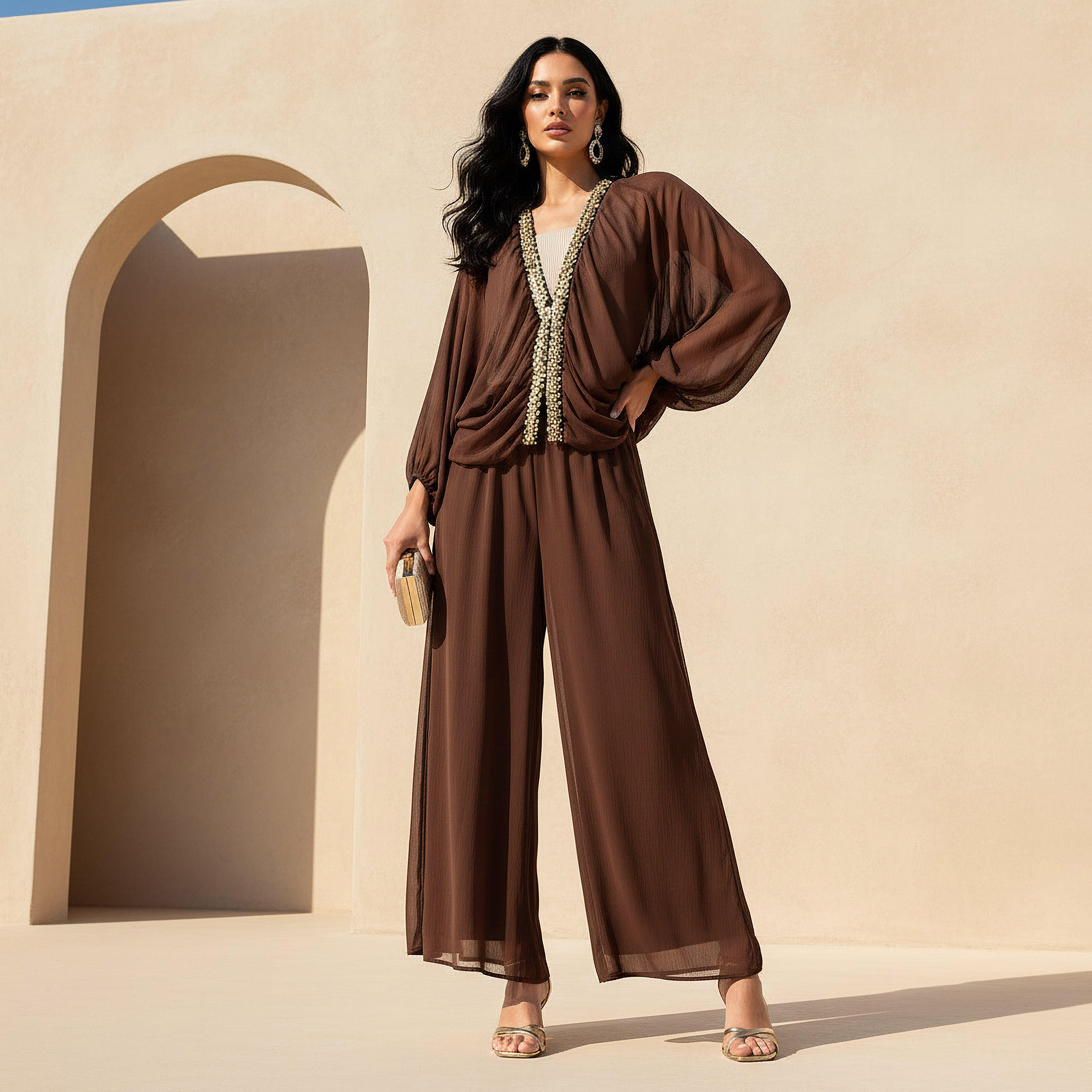 بلوزة شفافة مزيّنة-women-clothing-coordsets-image-5