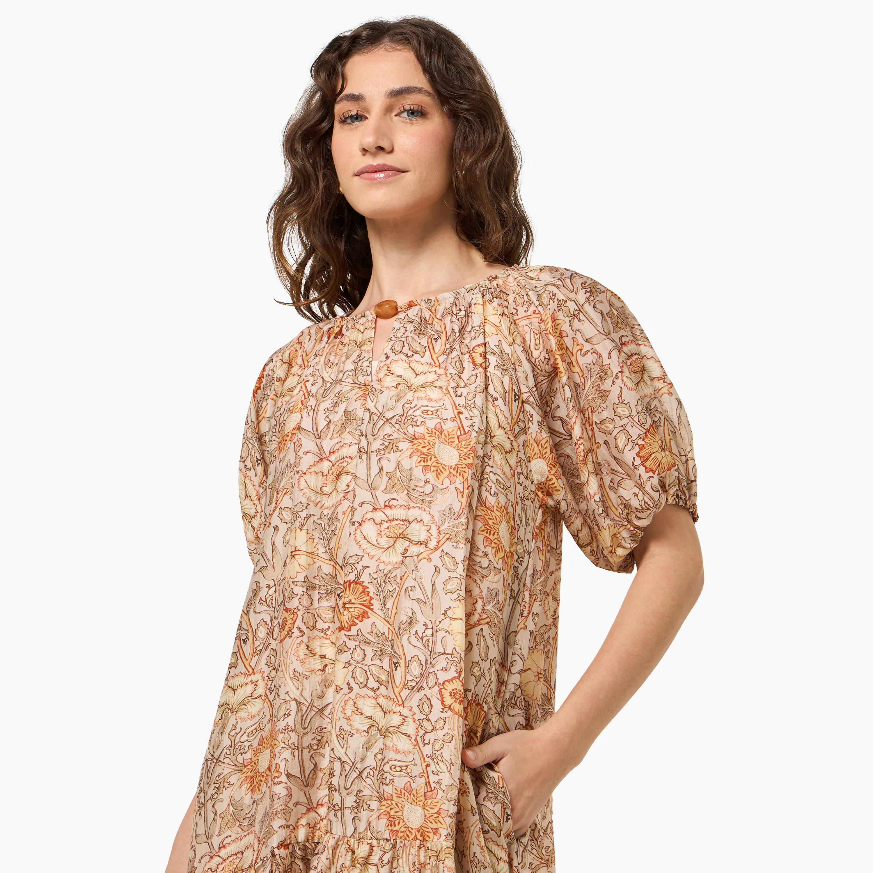 فستان بطبقات وطبعات زهرية للنساء-women-clothing-dresses-image-6