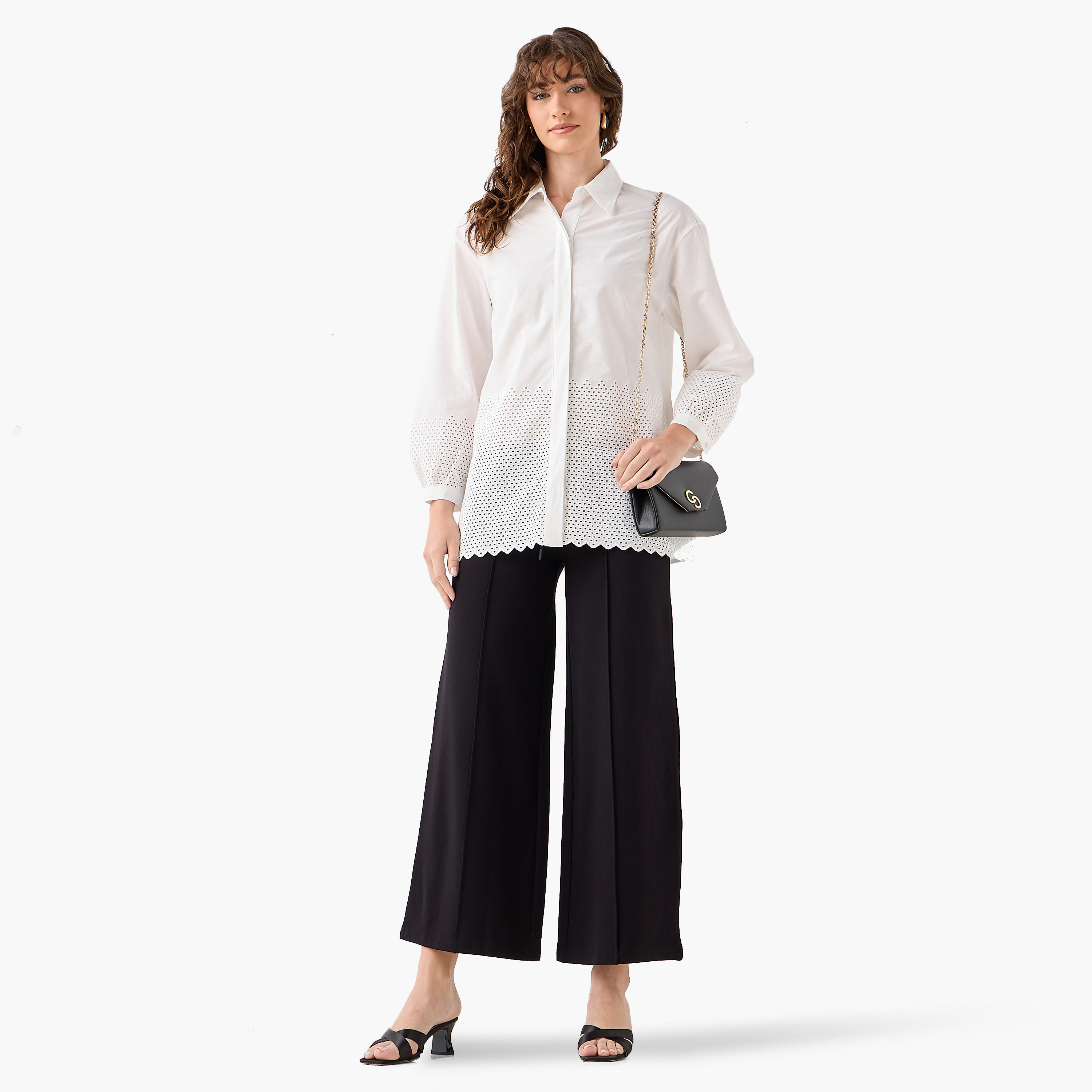 Cotton Shirt with Cutwork Design-women-clothing-shirtsandblouses-shirts-image-3