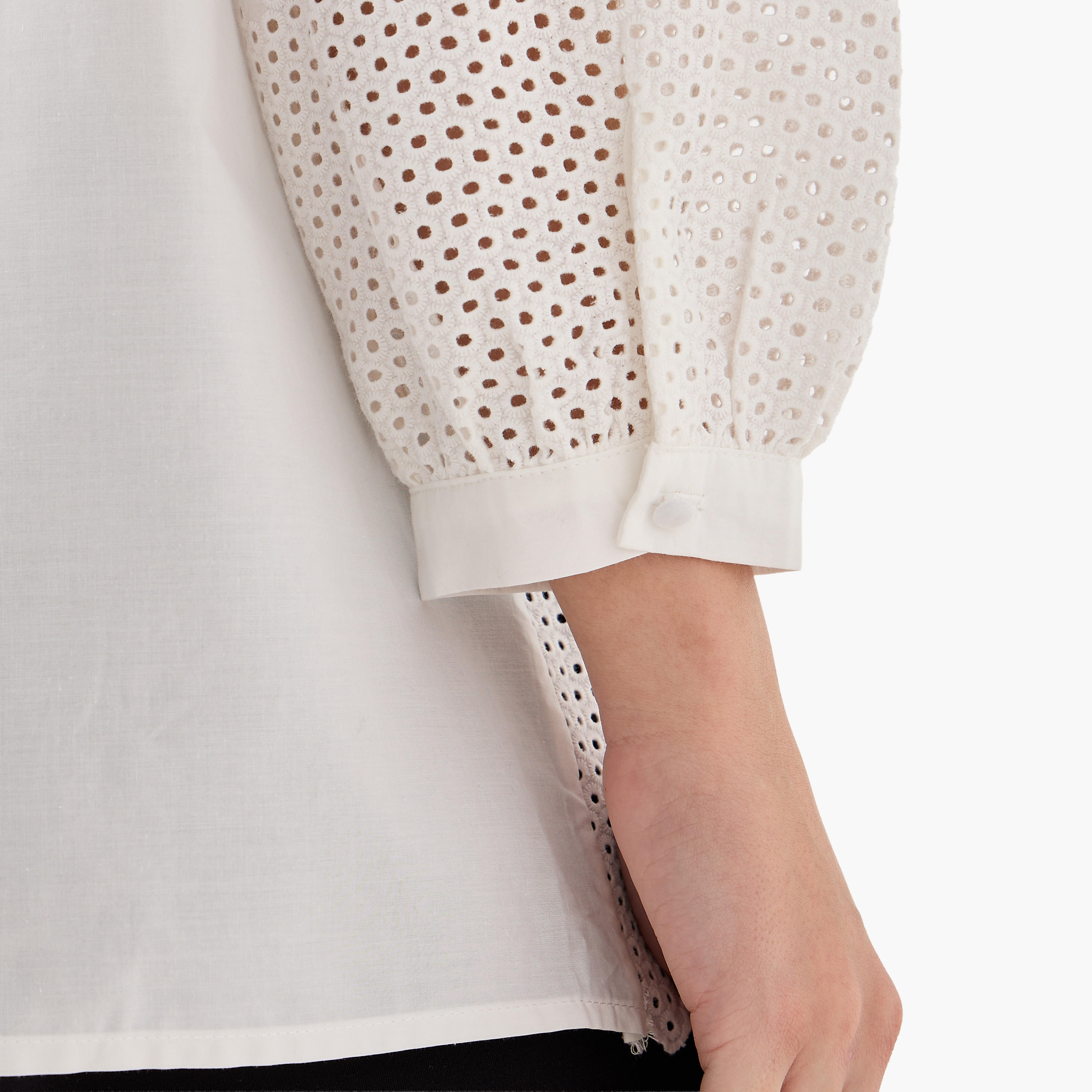 Cotton Shirt with Cutwork Design-women-clothing-shirtsandblouses-shirts-image-7