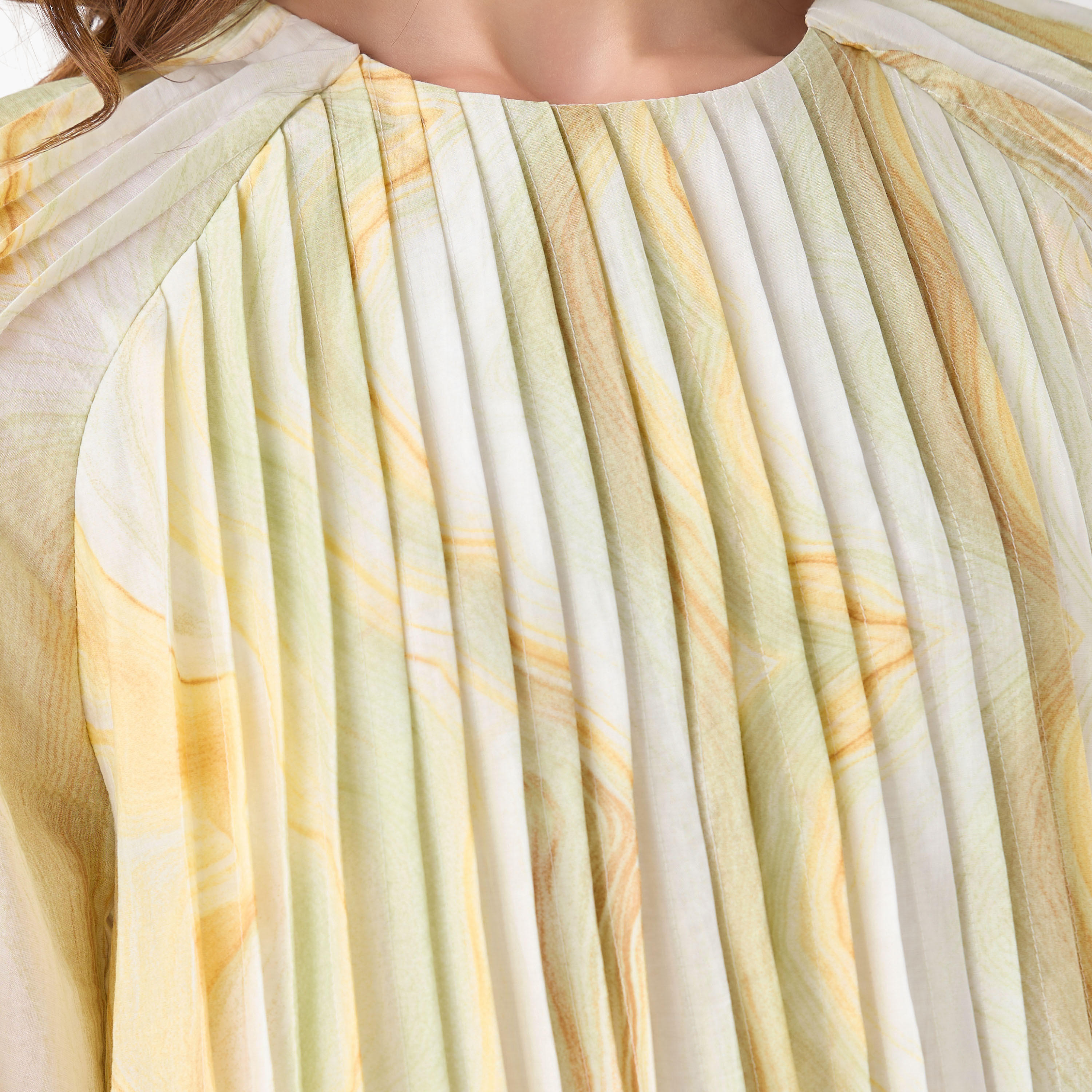 فستان ميدي إيه لاين بتفاصيل بينتوك-women-clothing-dresses-image-5