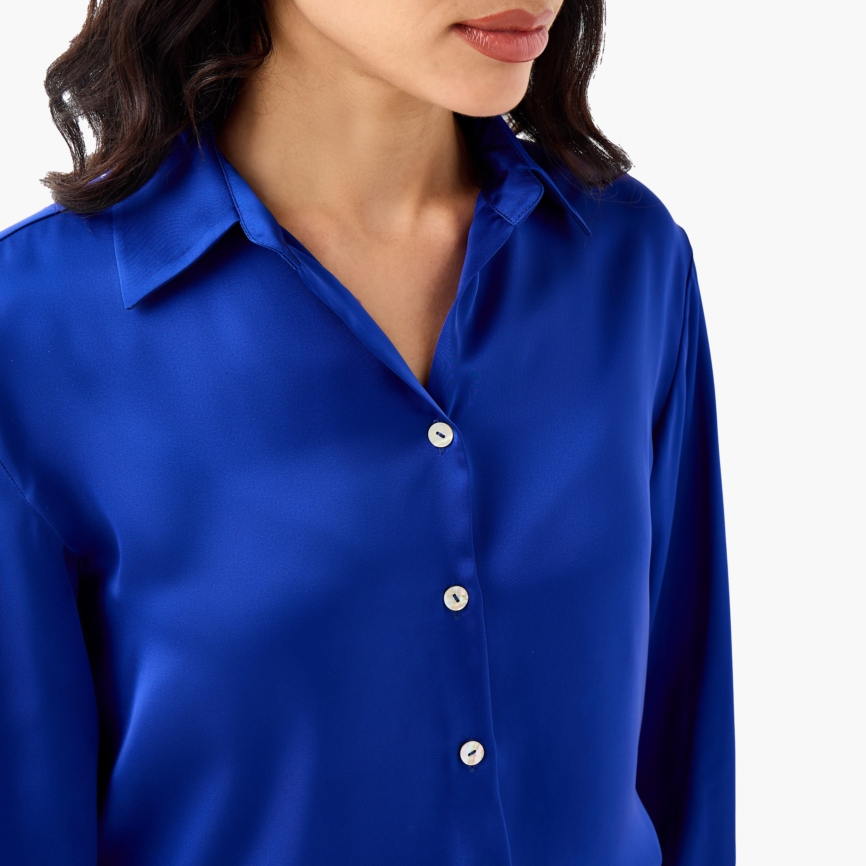 Regular Fit Polyester Shirt with Long Sleeves-women-clothing-shirtsandblouses-shirts-image-6