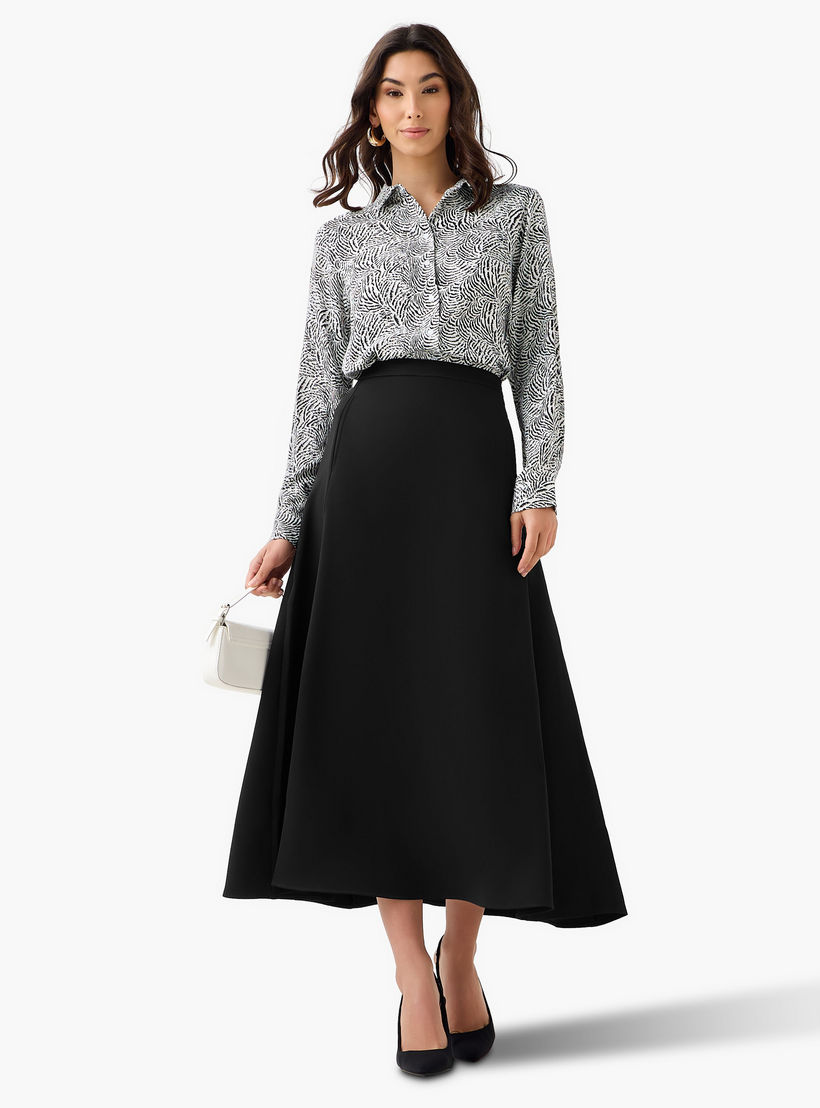 تنورة ماكسي إيه لاين بجيوب-women-clothing-bottoms-skirts-image-2