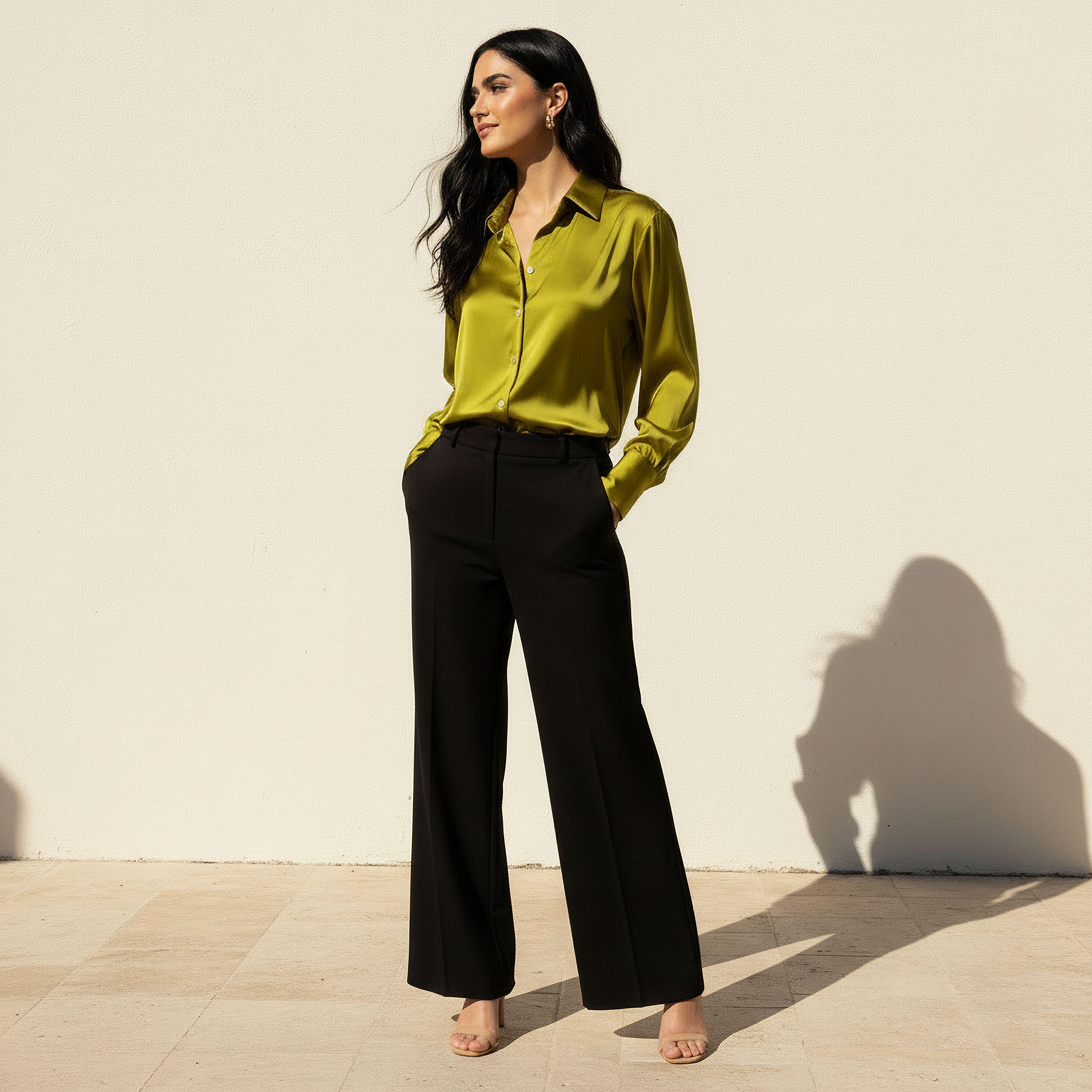Satin Shirt with Long Sleeves-women-clothing-shirtsandblouses-shirts-image-3