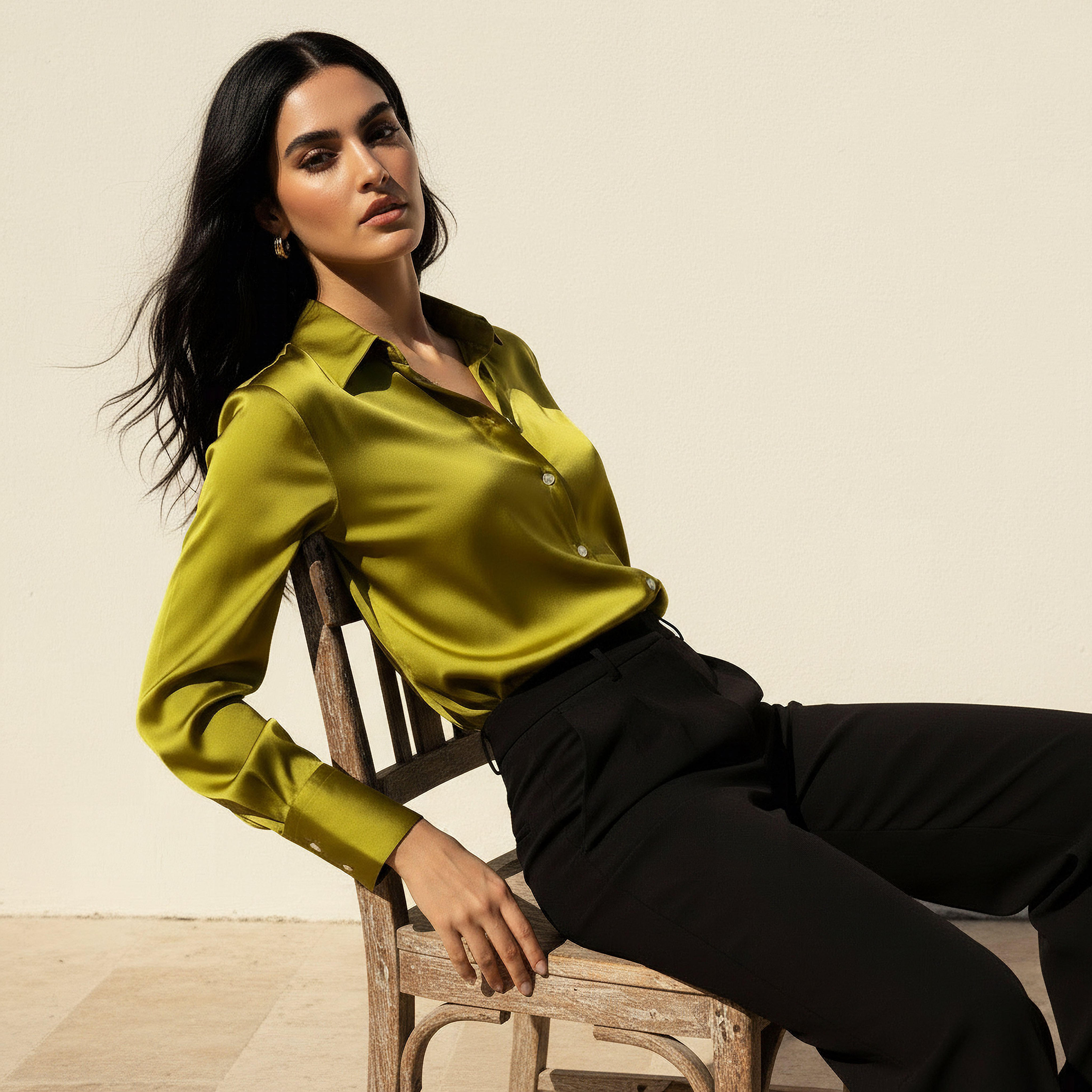 Satin Shirt with Long Sleeves-women-clothing-shirtsandblouses-shirts-image-5