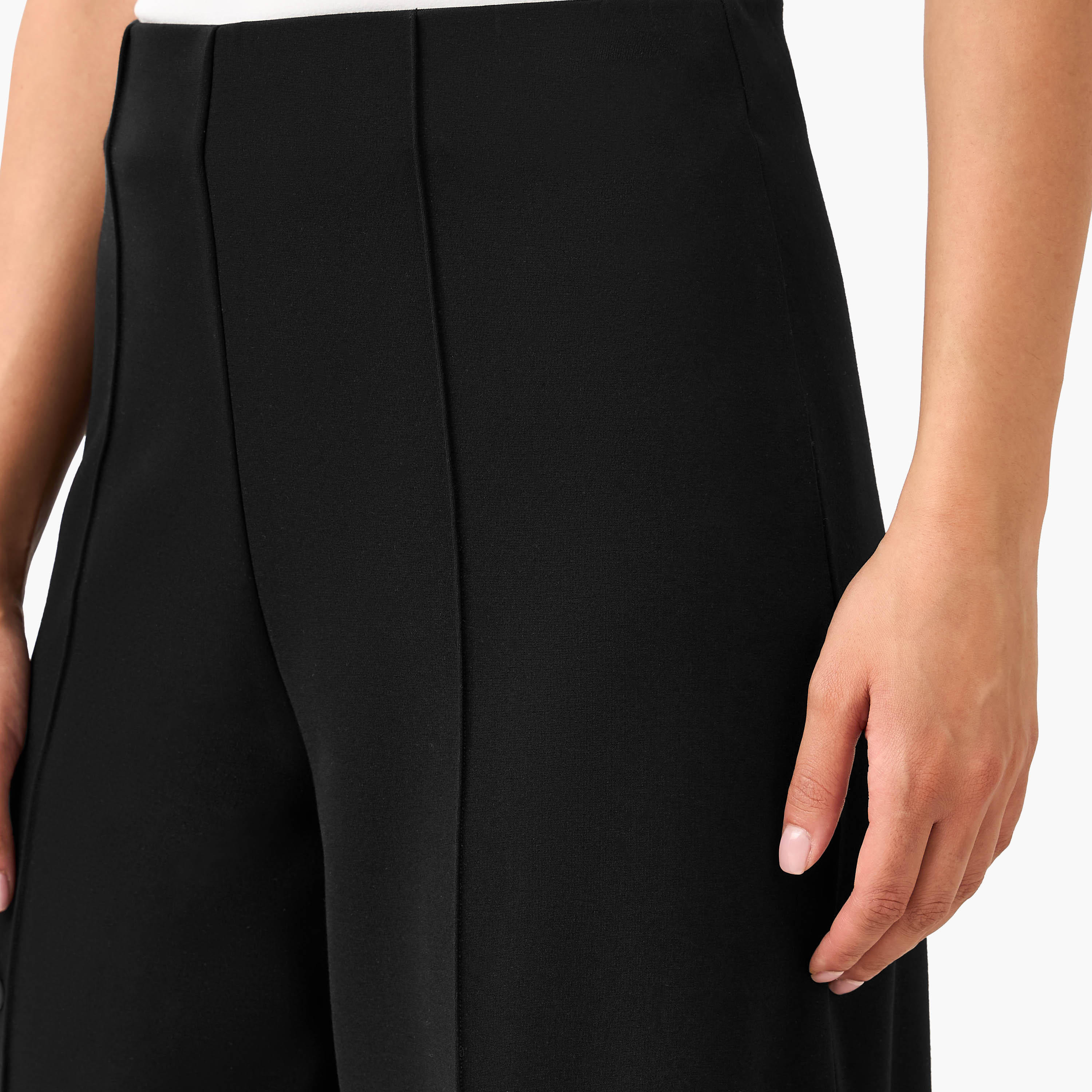 بنطلون واسع الساقين كامل الطول-women-clothing-bottoms-trousers-image-3