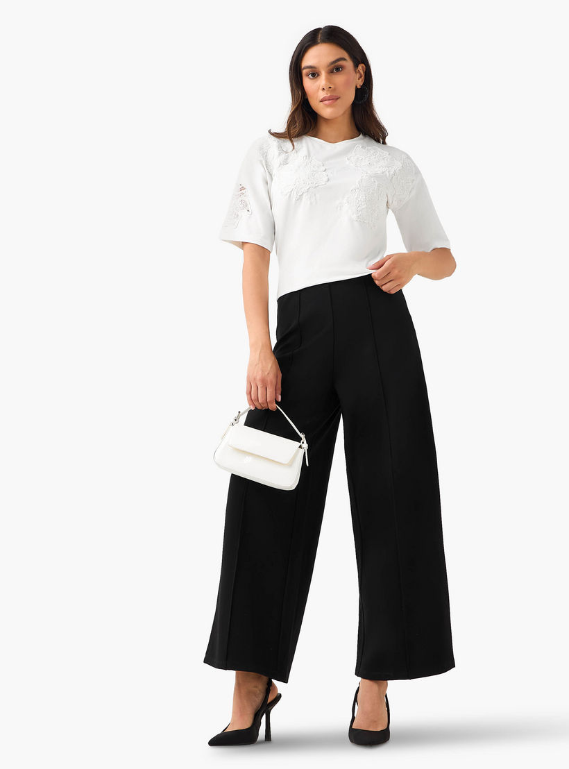 بنطلون واسع الساقين كامل الطول-women-clothing-bottoms-trousers-image-2