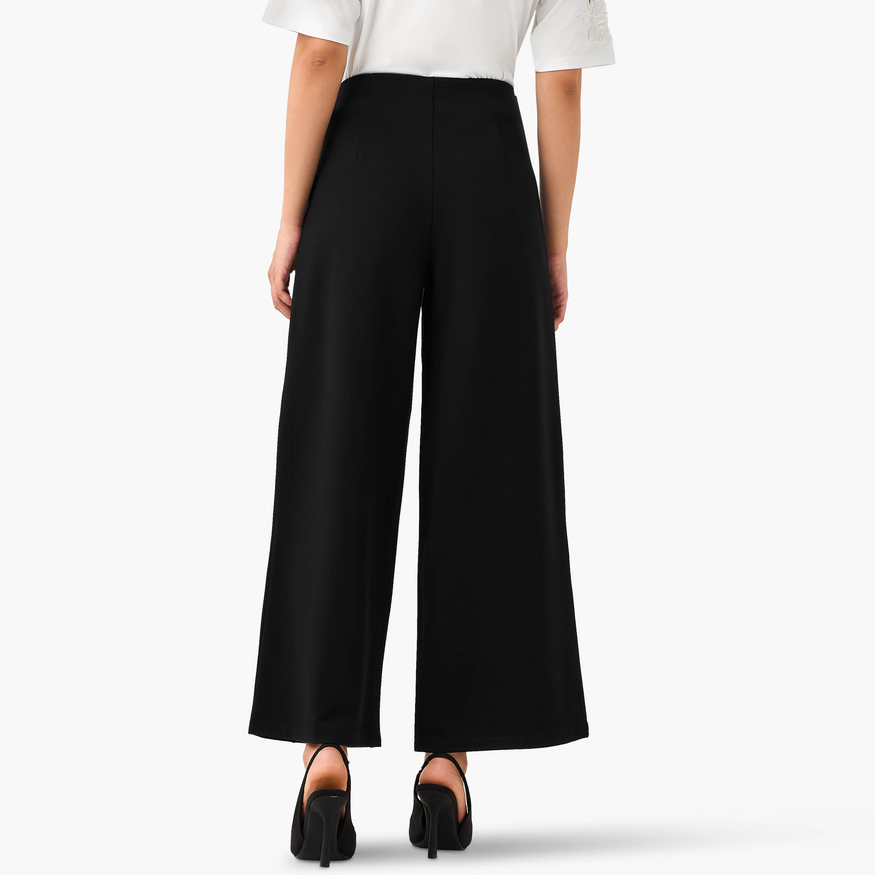 بنطلون واسع الساقين كامل الطول-women-clothing-bottoms-trousers-image-1
