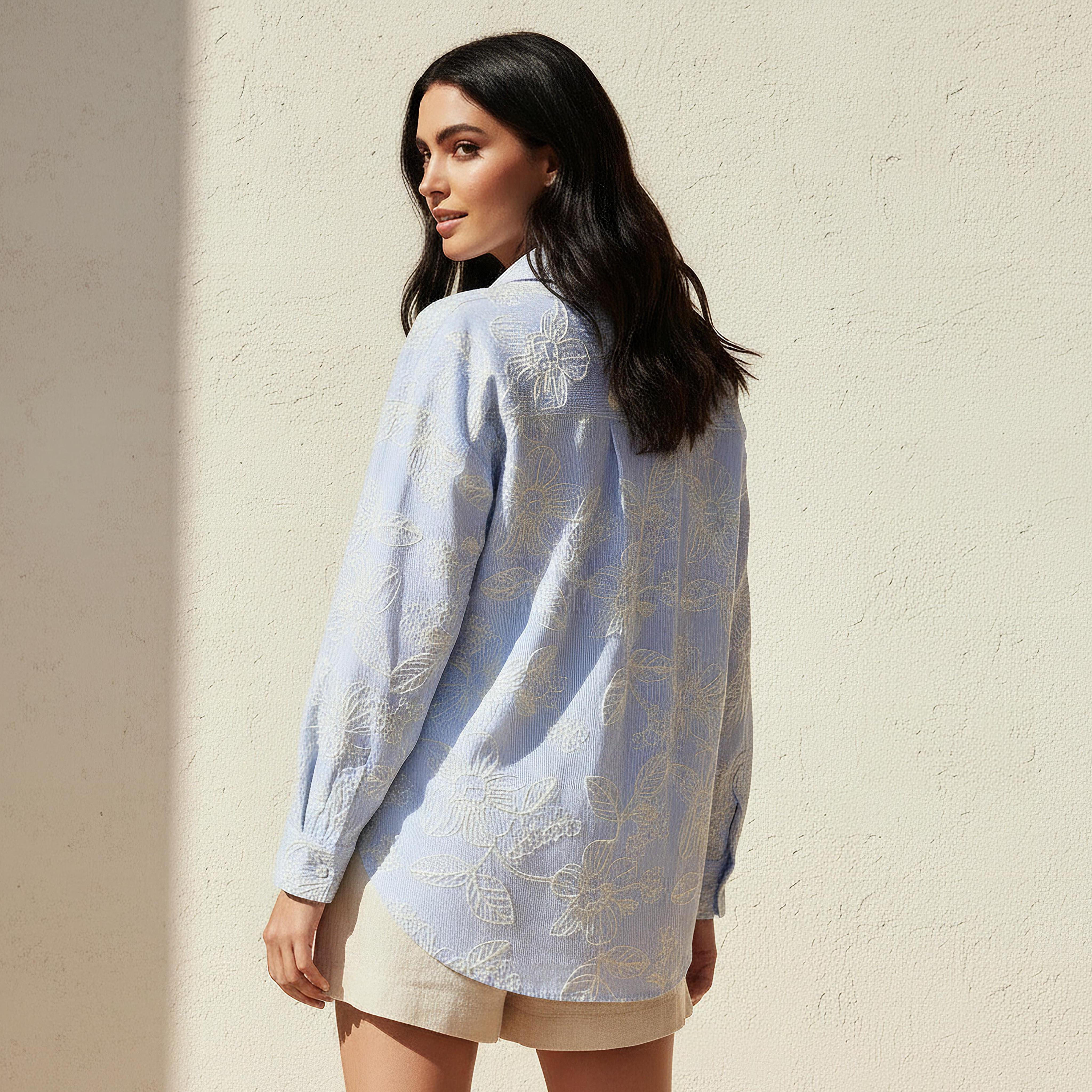 Shirt with Floral Embroidery-women-clothing-shirtsandblouses-shirts-image-4