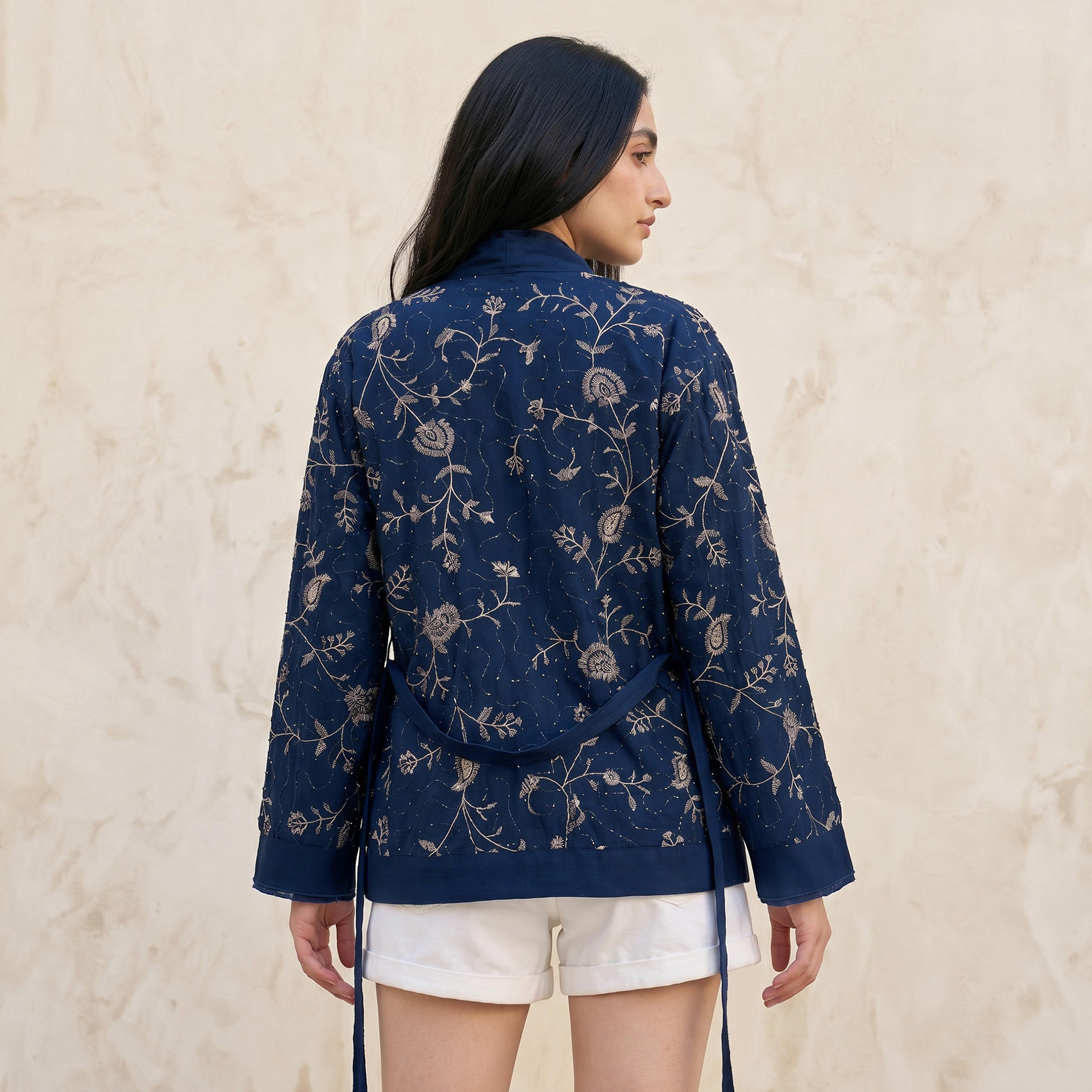 Relaxed Fit Jacket with Embroidery-women-clothing-coatsandjackets-jackets-image-4