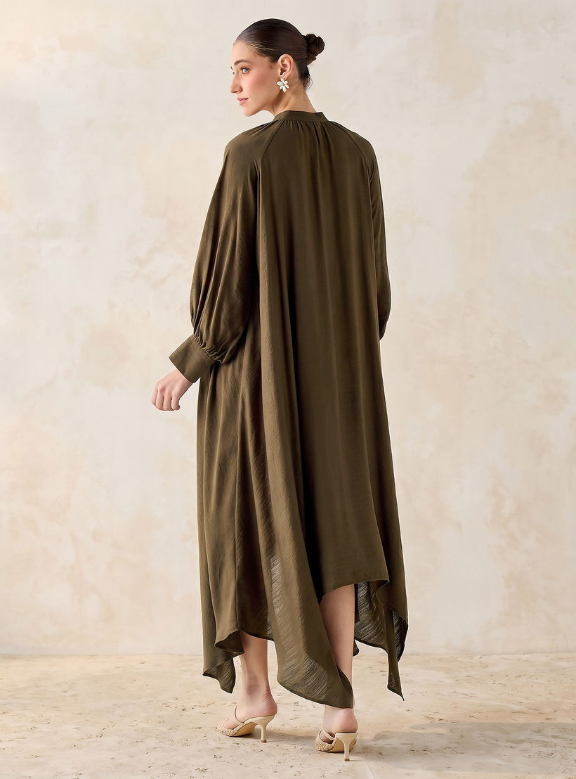 Asymmetric Dress with Neck Tie-Up-women-clothing-dresses-image-3