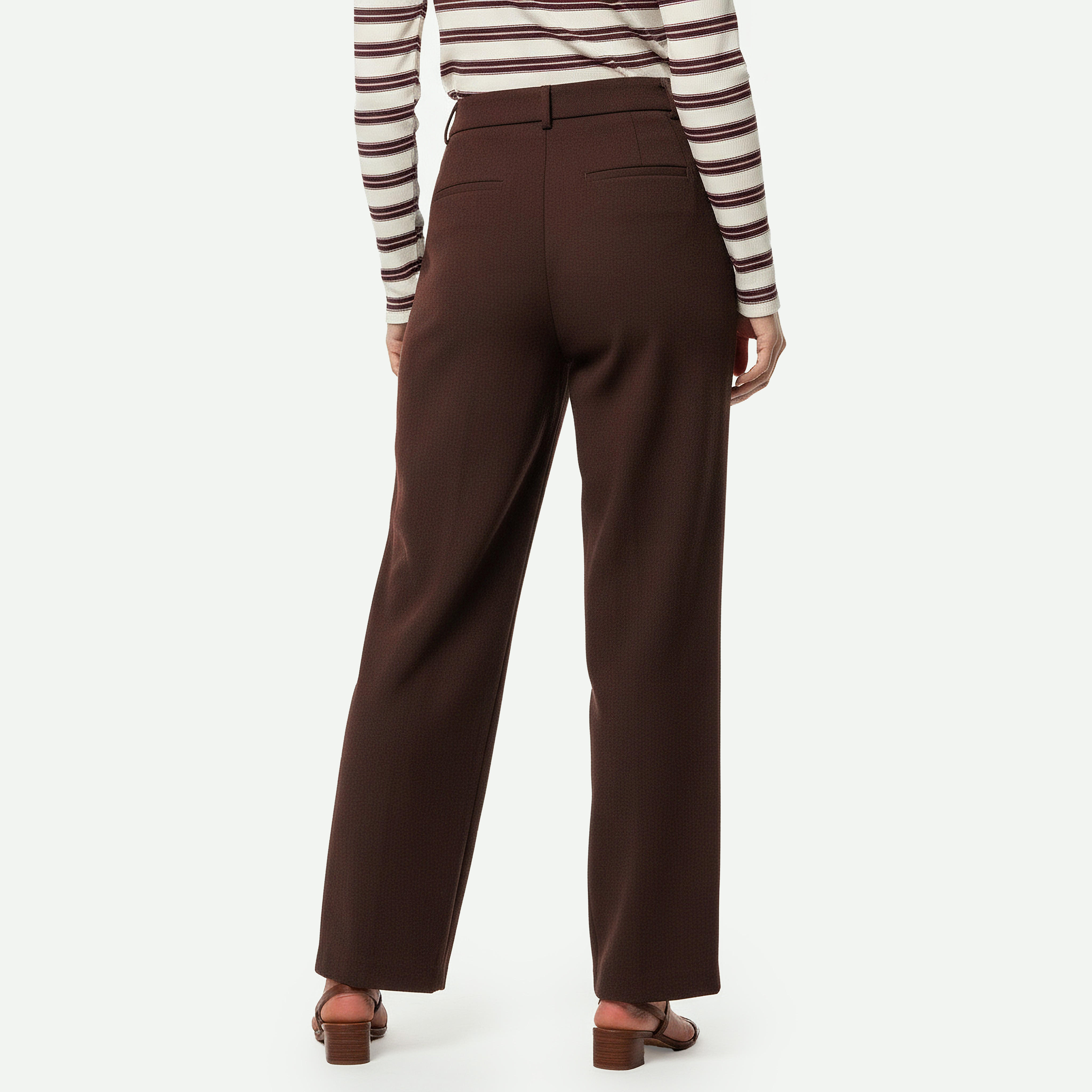 Regular Fit Pleated Pants-women-clothing-bottoms-trousers-image-4