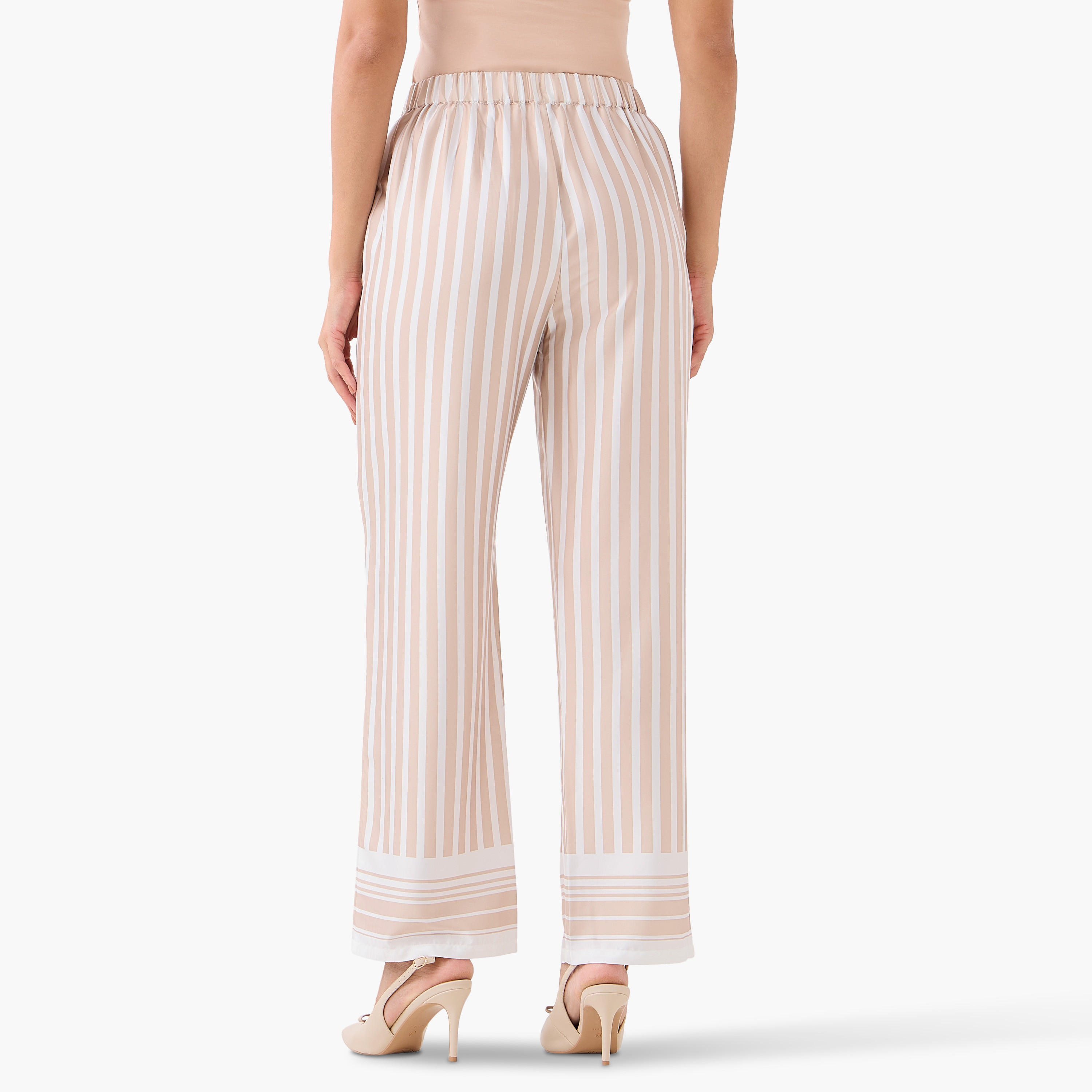 بنطلون مخطط بقصة مريحة-women-clothing-coordsets-image-2