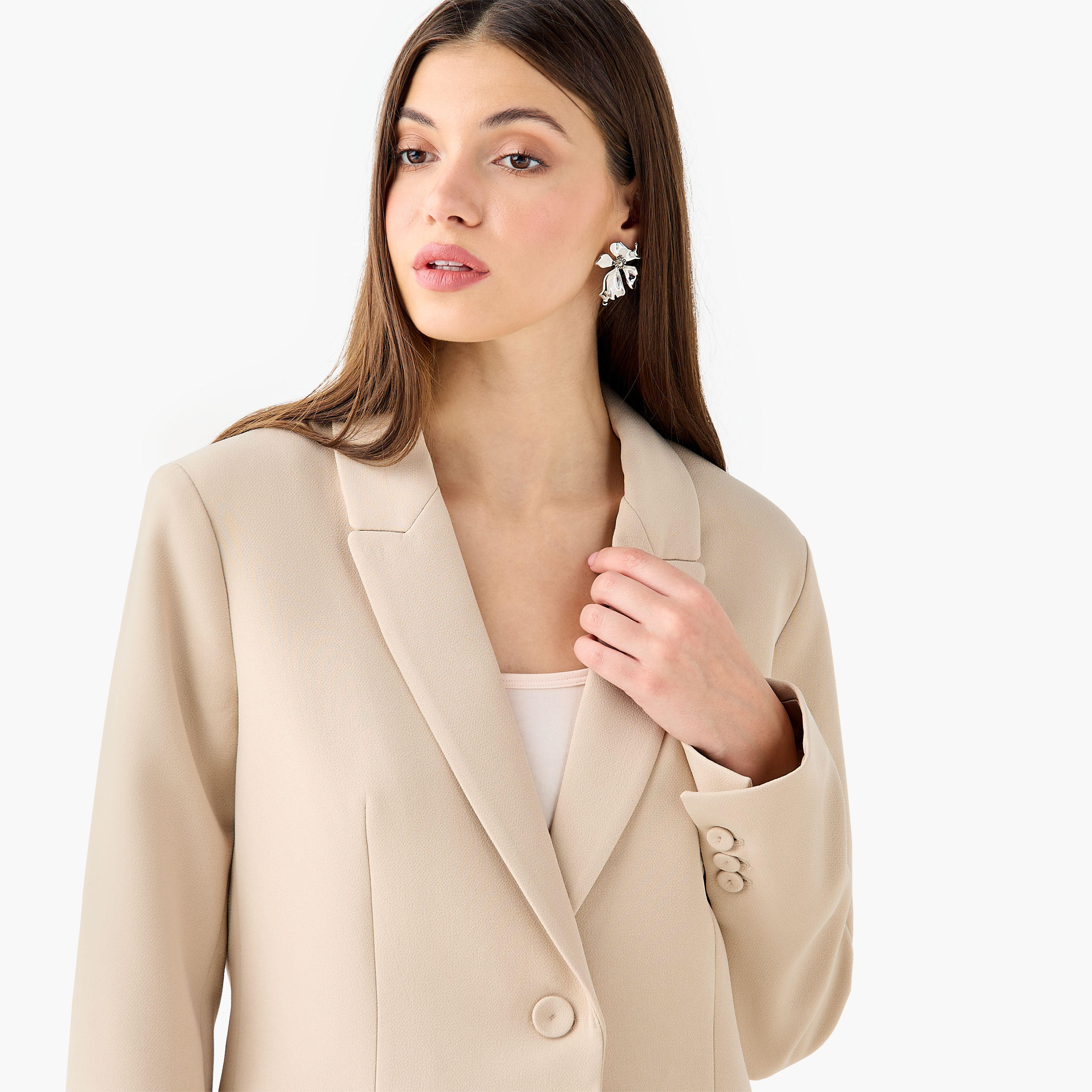 Regular Single Breasted Blazer with Notched Lapel-women-clothing-coatsandjackets-blazers-image-4