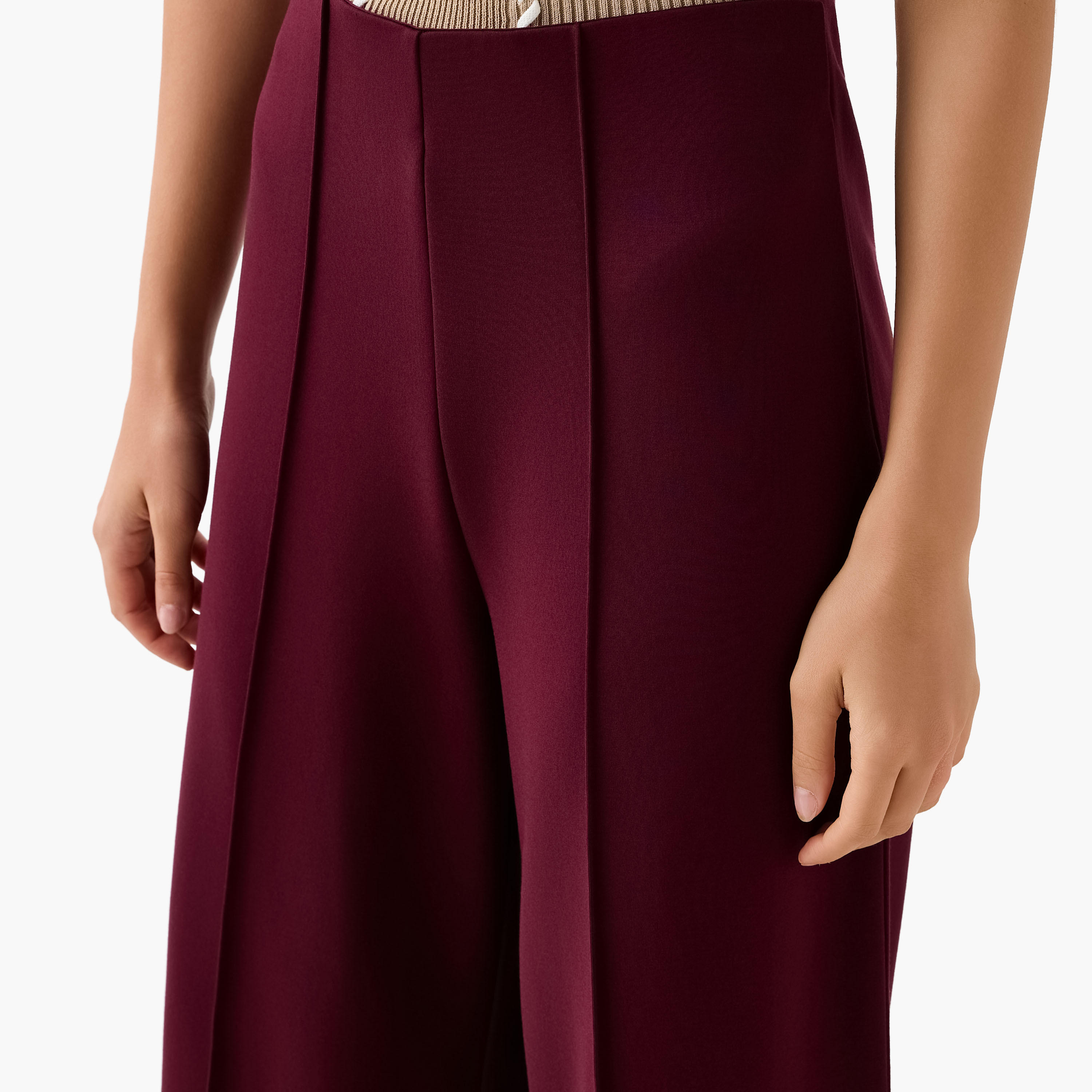 بنطلون واسع الساقين كامل الطول-women-clothing-bottoms-trousers-image-4