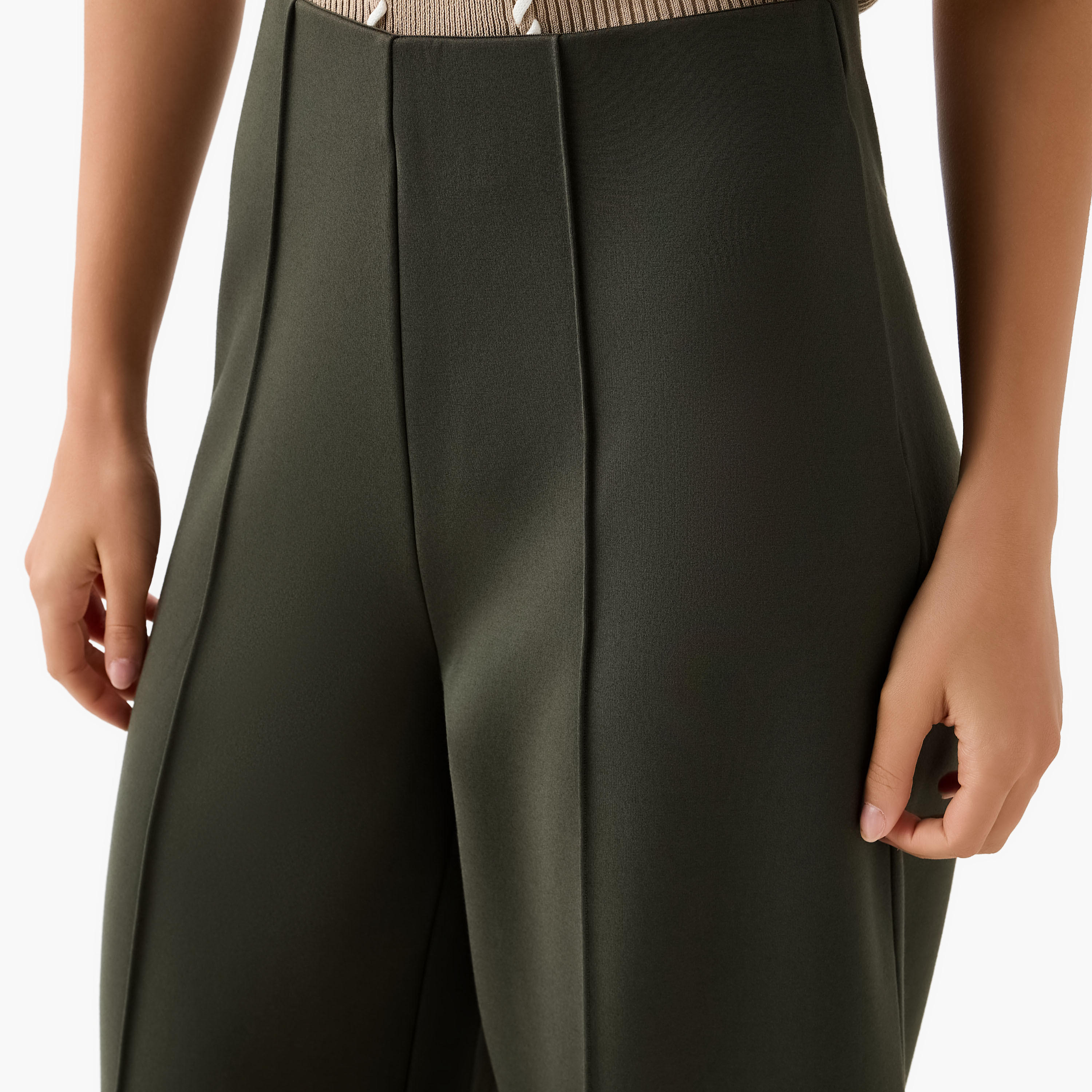 بنطلون واسع الساقين كامل الطول-women-clothing-bottoms-trousers-image-2