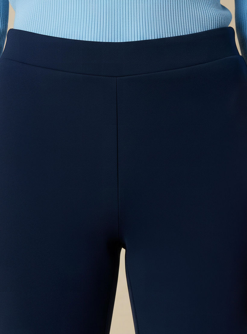 بنطلون بوت كت بخصر عالي وطول الكاحل-women-clothing-bottoms-trousers-image-4