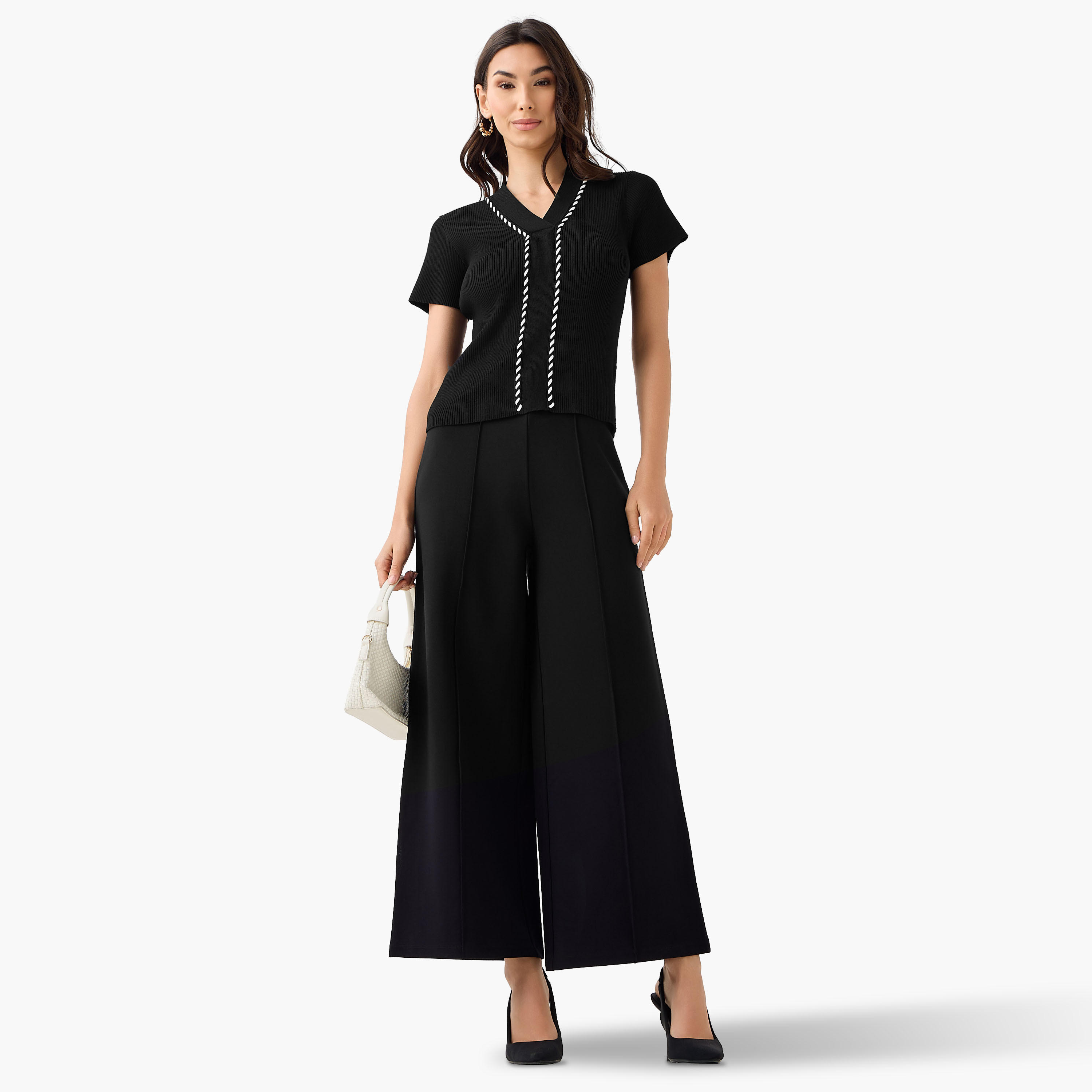 Full Pants with Wide Leg Design-women-clothing-bottoms-trousers-image-3