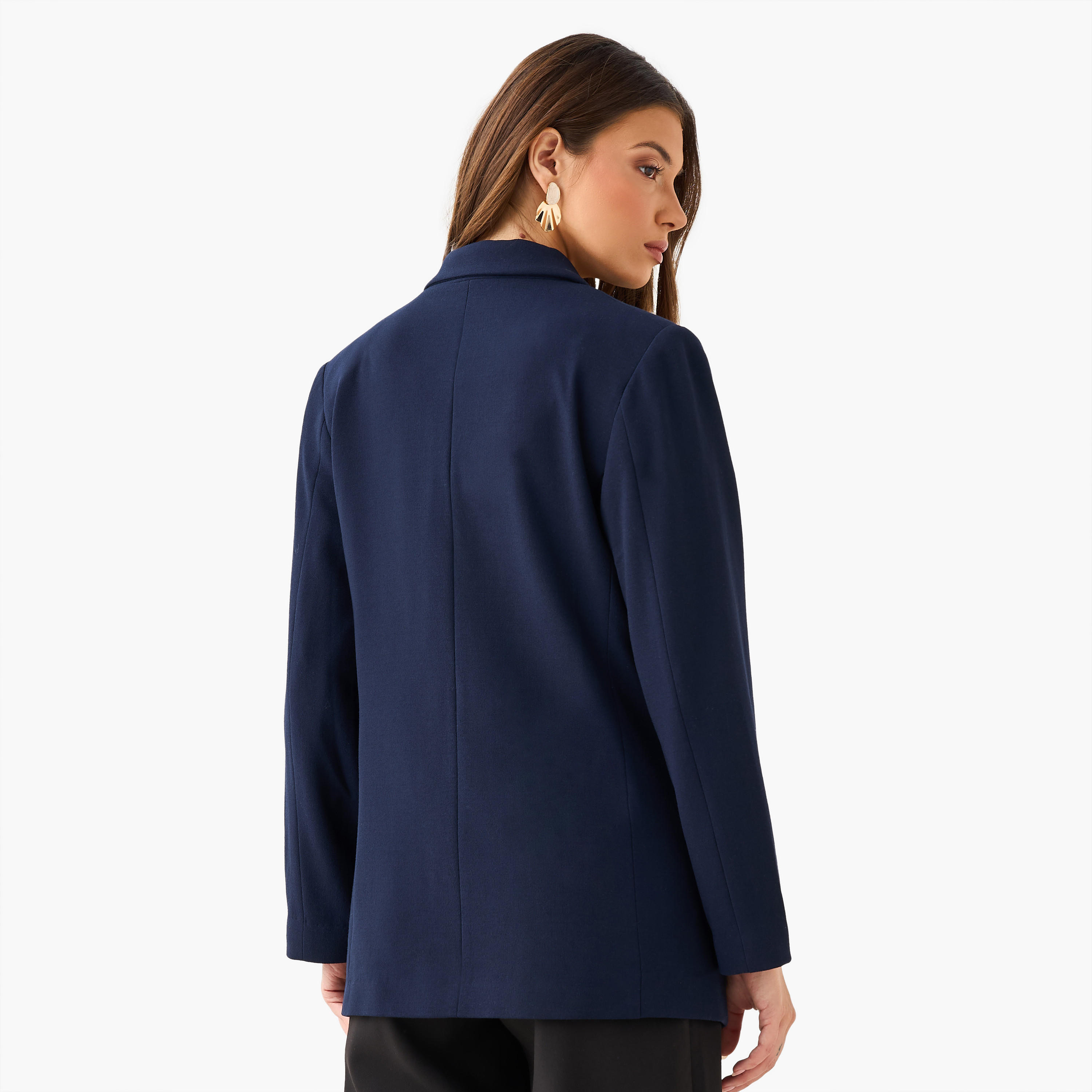 جاكيت بليزر بقصة واسعة وبصدر بإغلاق مزدوج-women-clothing-coordsets-image-5