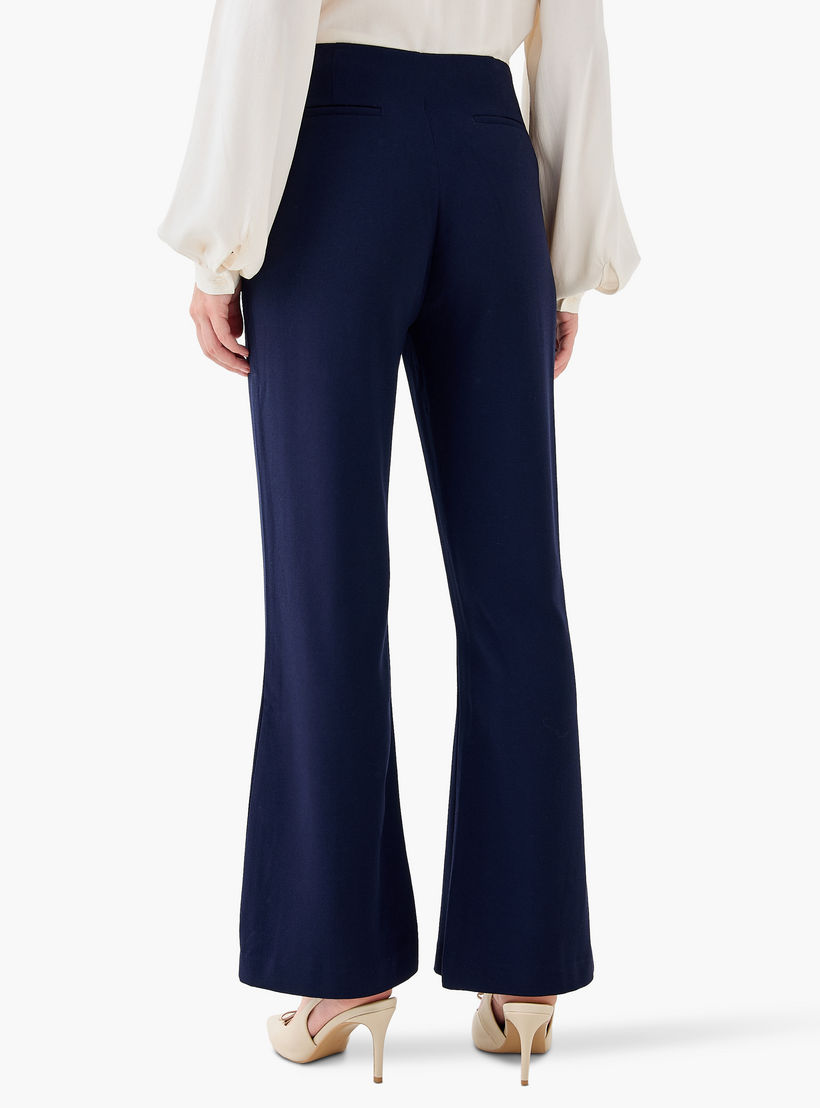 بنطلون بكسرات أمامية وقصة عادية-women-clothing-coordsets-image-3