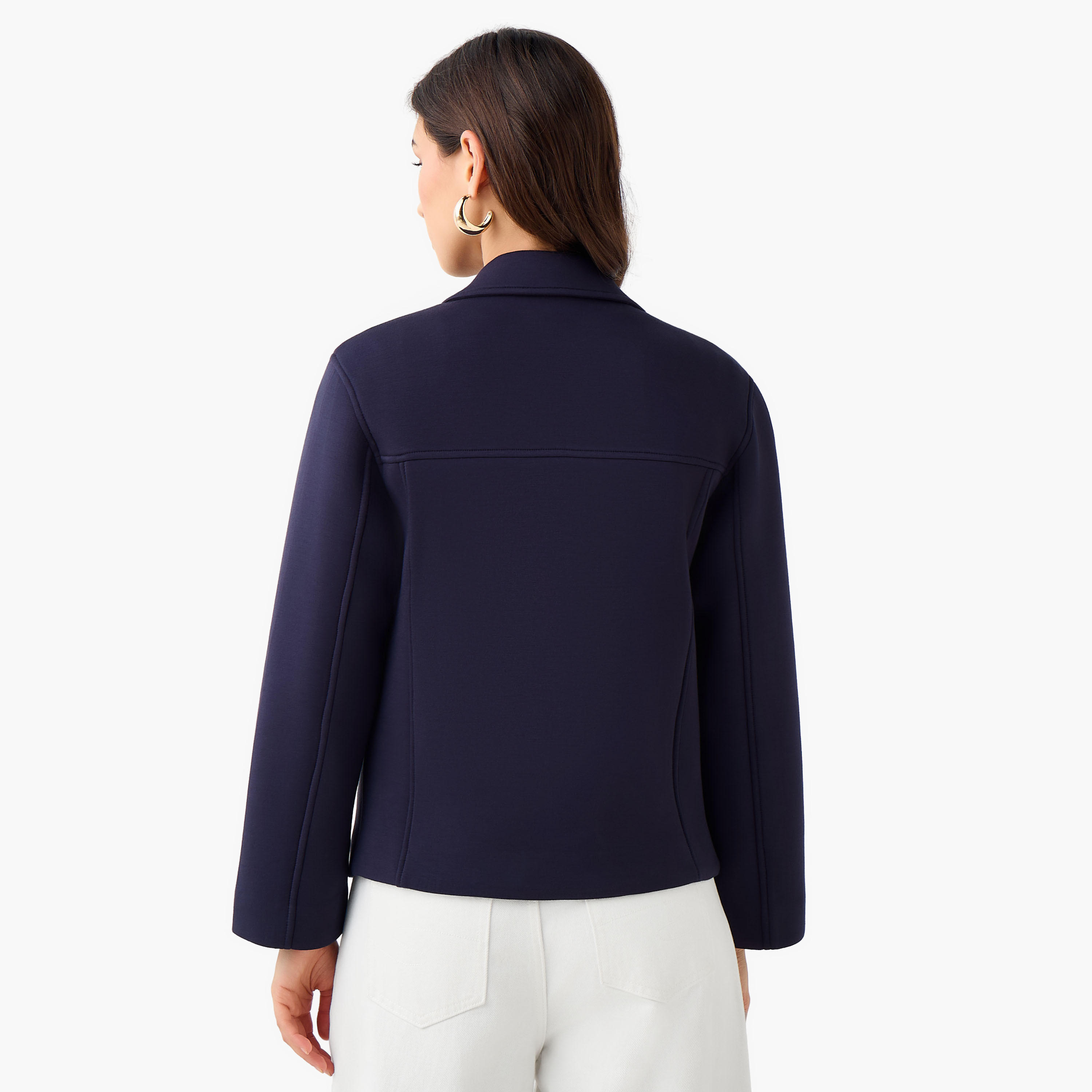 بليزر بقصّة عادية وياقة مطوية-women-clothing-coatsandjackets-blazers-image-5