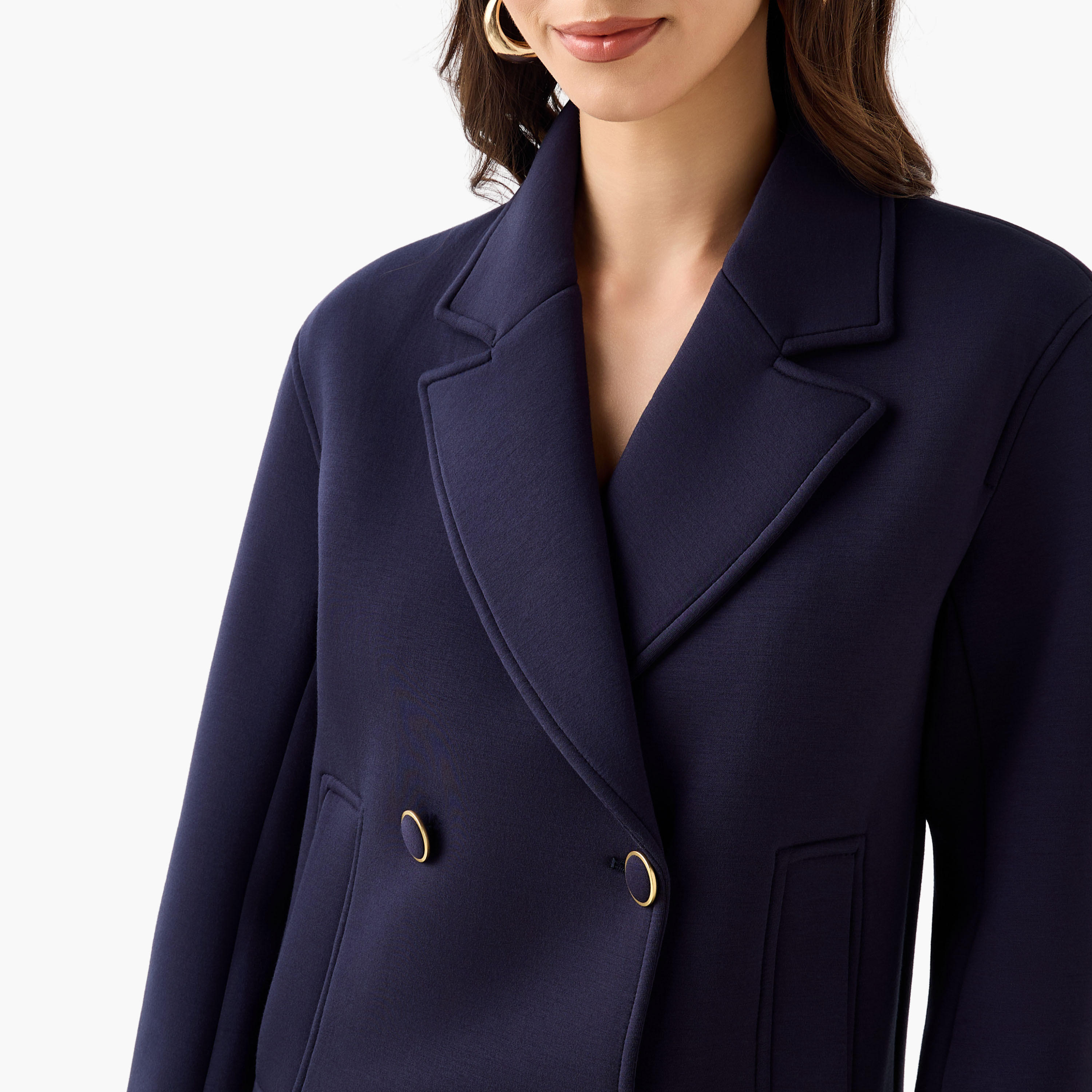 بليزر بقصّة عادية وياقة مطوية-women-clothing-coatsandjackets-blazers-image-6