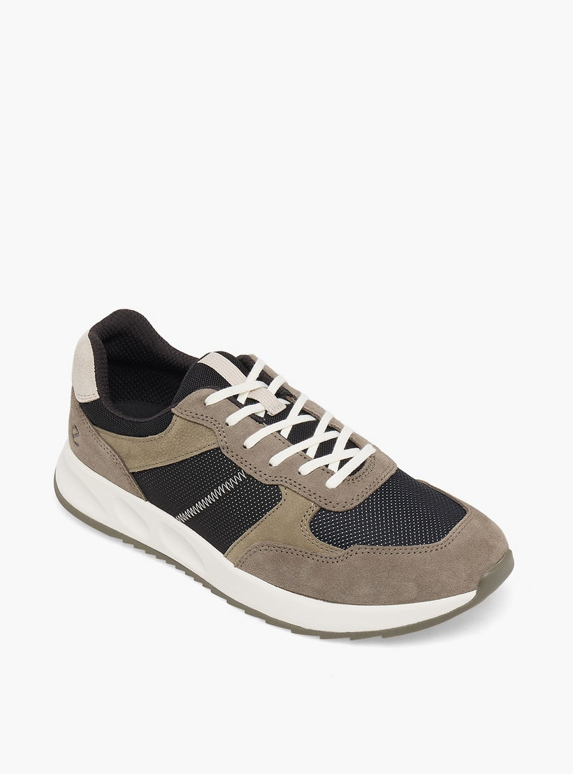حذاء سنيكرز بقوالب ملونة وطول الكاحل ورباط إغلاق للرجال من إيكو-men-shoes-sneakers-image-2