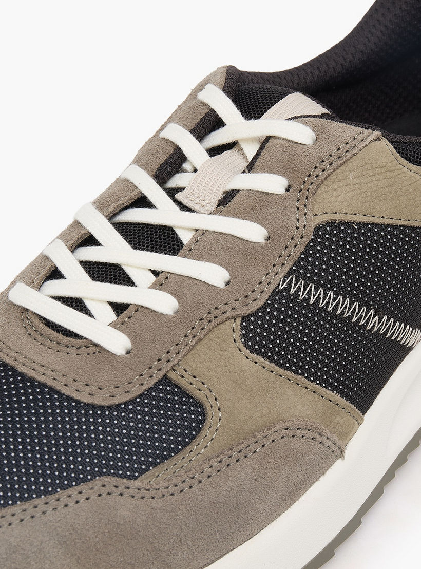 حذاء سنيكرز بقوالب ملونة وطول الكاحل ورباط إغلاق للرجال من إيكو-men-shoes-sneakers-image-4