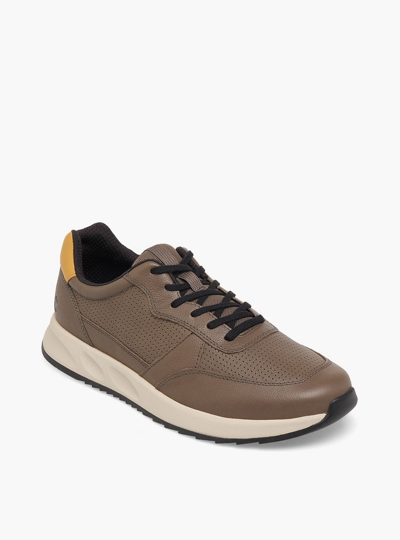 حذاء سنيكرز جلد بطول الكاحل ورباط إغلاق للرجال من إيكو-men-shoes-sneakers-image-2