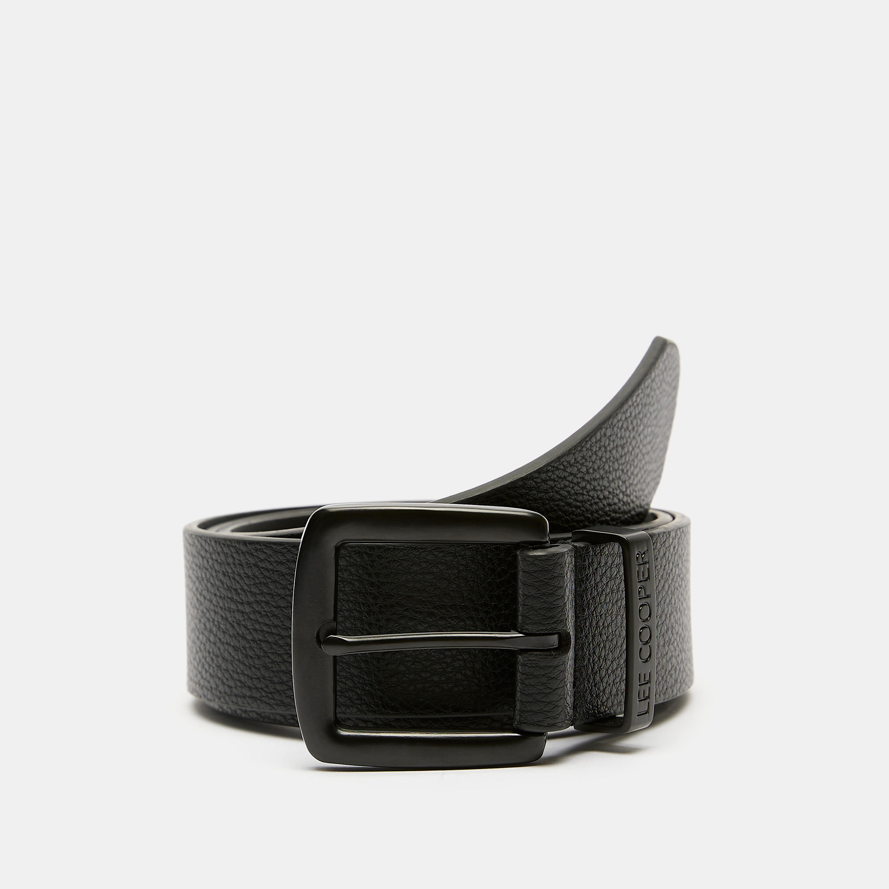 حزام بارز الملمس بإبزيم بدبّوس إغلاق من لي كوبر-men-beltsandwallets-belts-image-1