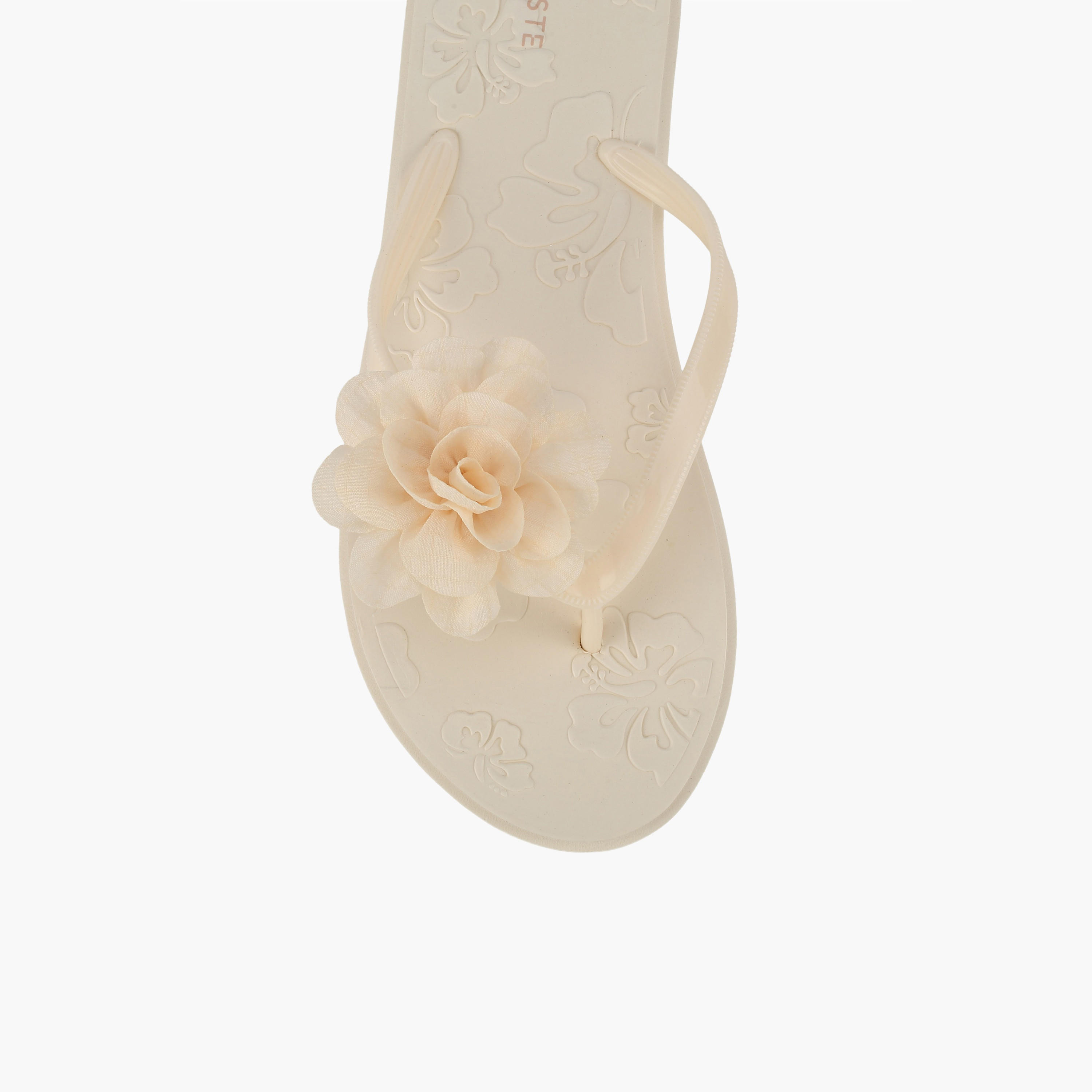Celeste Women Floral Embossed Flip-Flops-women-shoes-flipflopsandslides-image-3