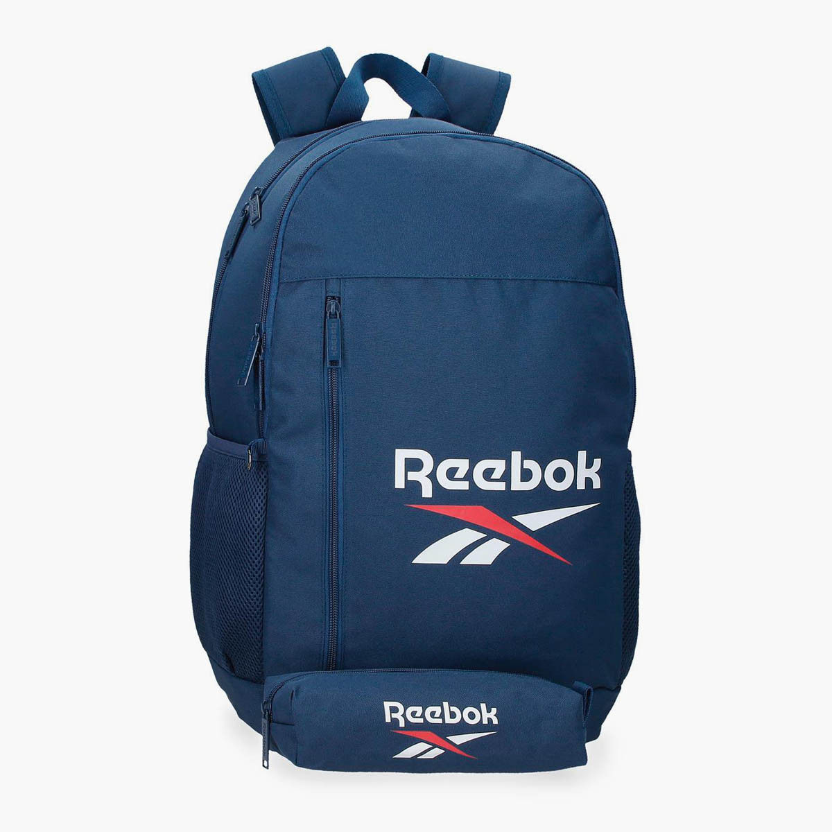 شنطة ظهر مدرسية بسحاب إغلاق ومقلمة وطبعات شعار من ريبوك-school-bagsandbackpacks-backpacks-image-1