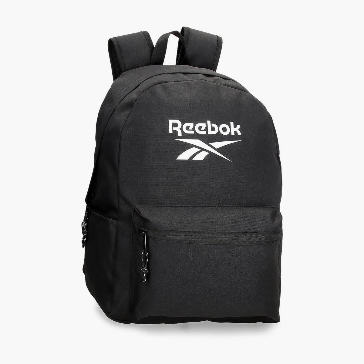Reebok Logo Print School Backpack with Adjustable Straps and Zip Closure - 38x19x43 cm-school-bagsandbackpacks-backpacks-image-1
