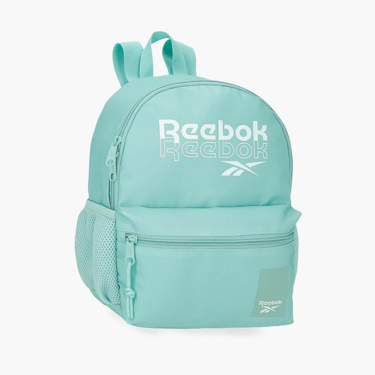 Reebok Logo Print School Backpack with Adjustable Straps and Zip Closure-school-bagsandbackpacks-backpacks-image-1