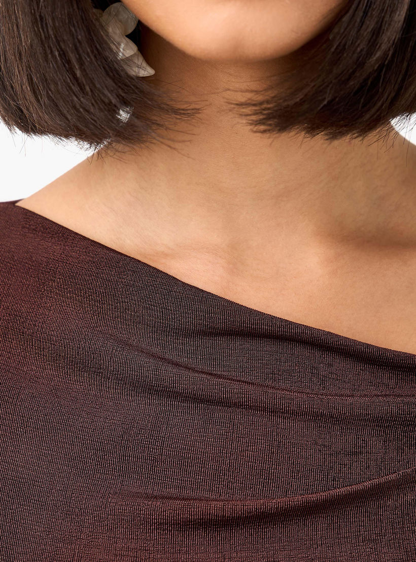 بلوزة محبوكة بحافة ميتاليك من سلينكي-women-clothing-shirtsandblouses-blouses-image-5