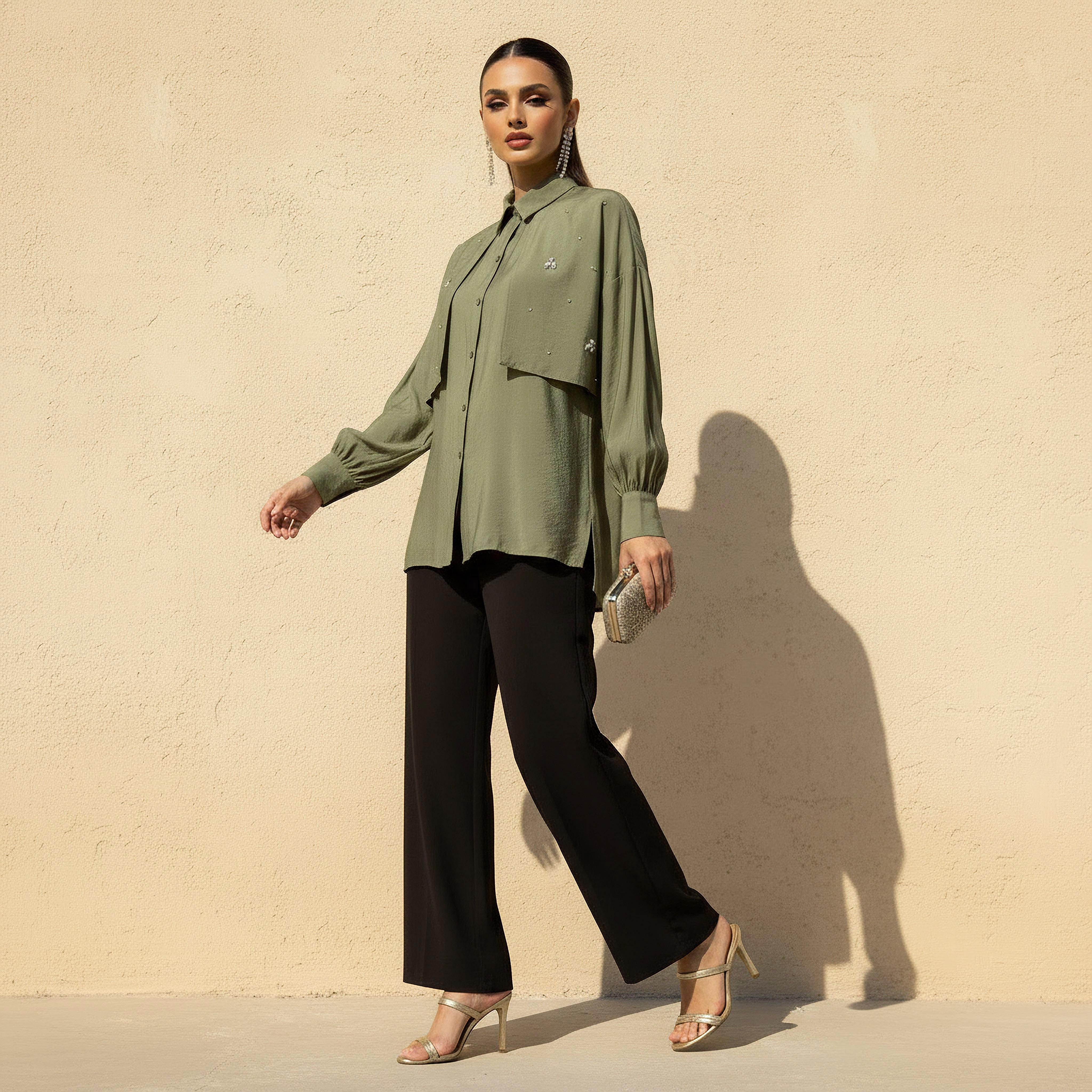 Shirt with Embellished Detail-women-clothing-shirtsandblouses-shirts-image-3