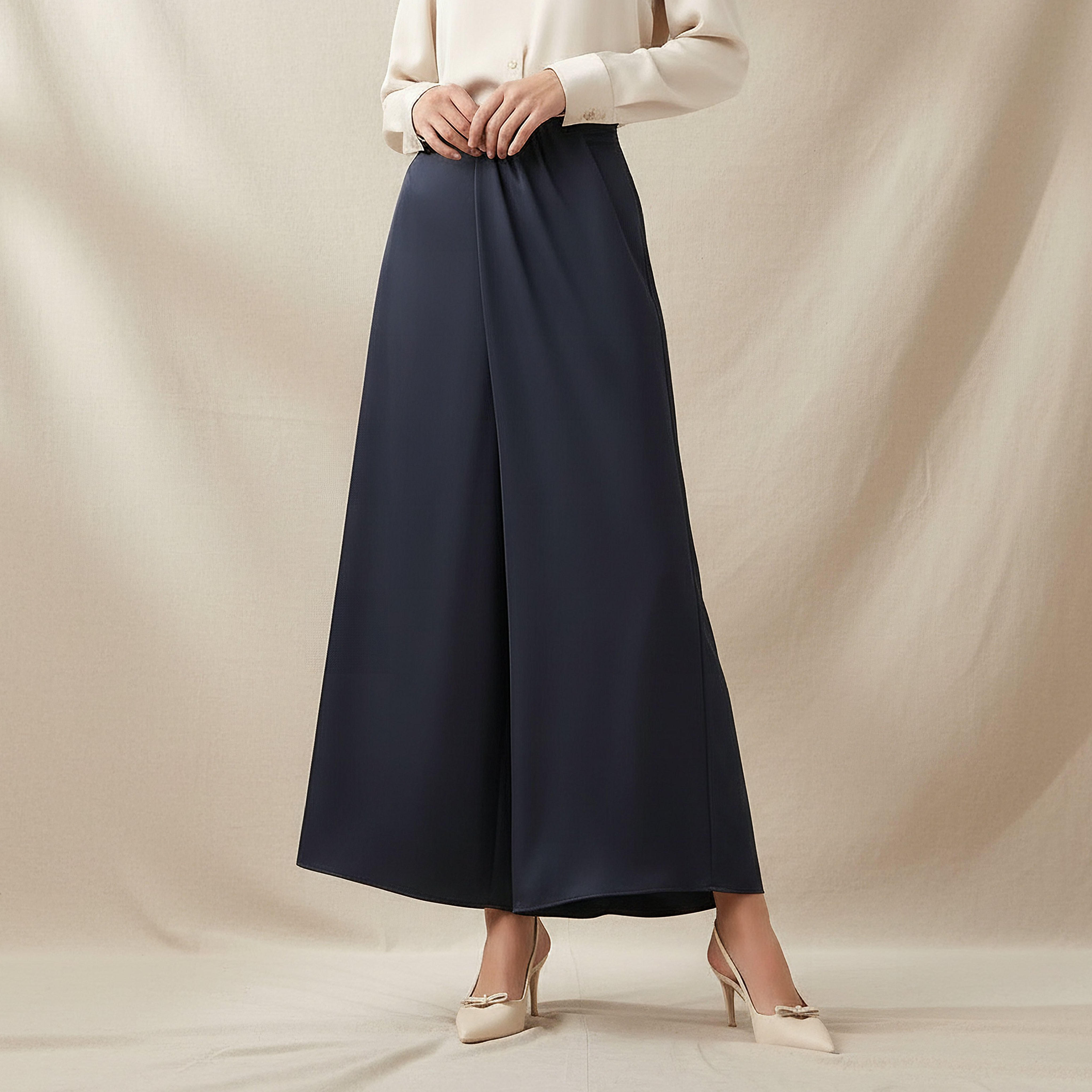 بنطلون منسدل واسع الساقين-women-clothing-bottoms-trousers-image-4