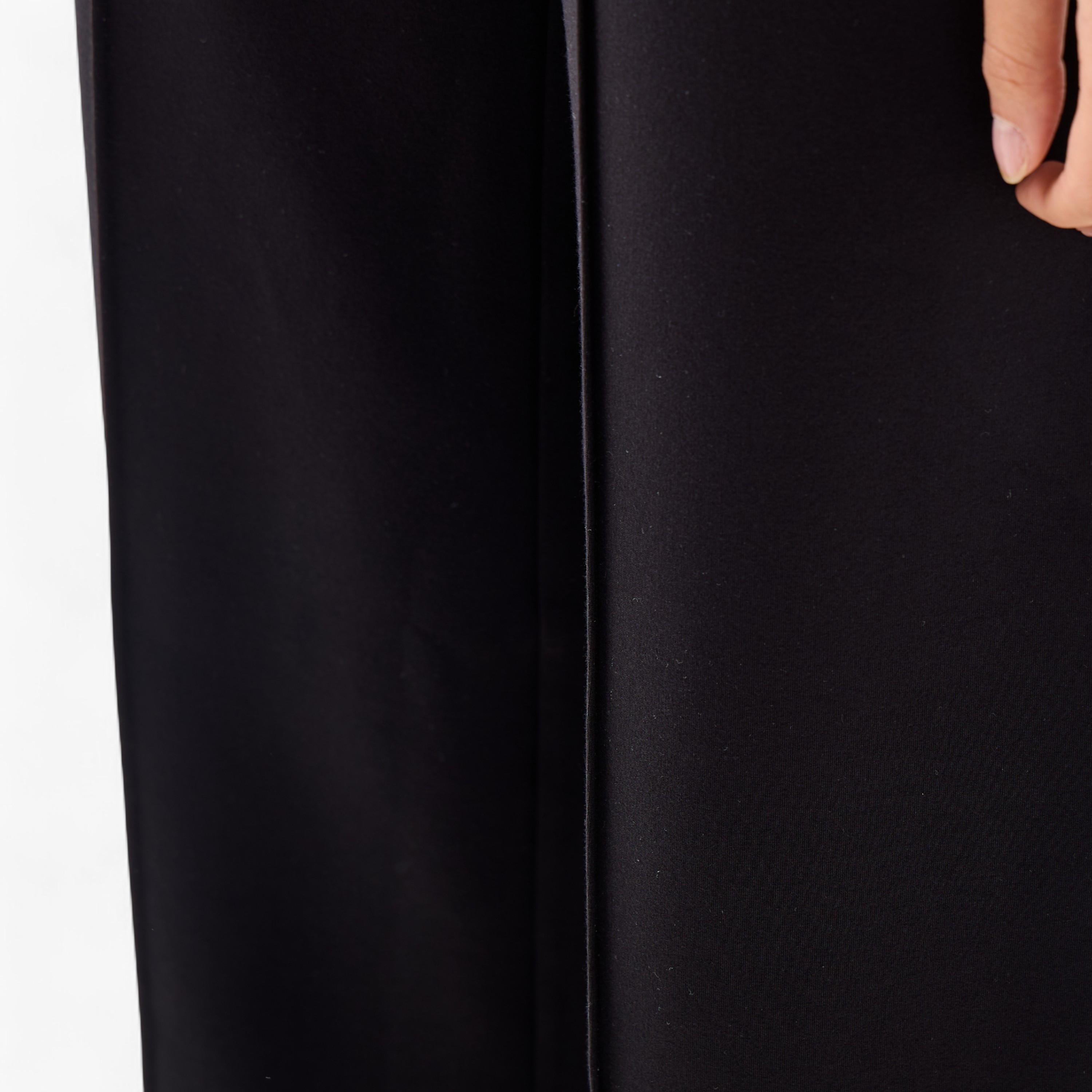 بنطلون واسع قصير بتفاصيل خط بارز-women-clothing-bottoms-trousers-image-6