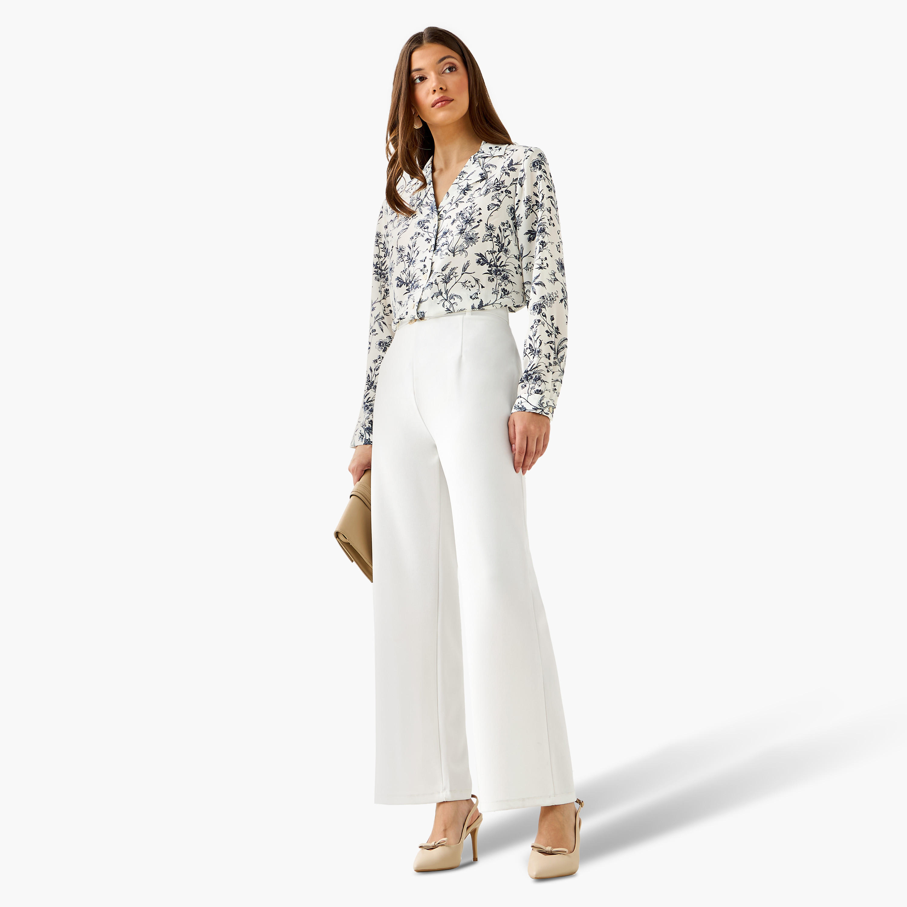 Shirt with Notch Collar-women-clothing-shirtsandblouses-shirts-image-3